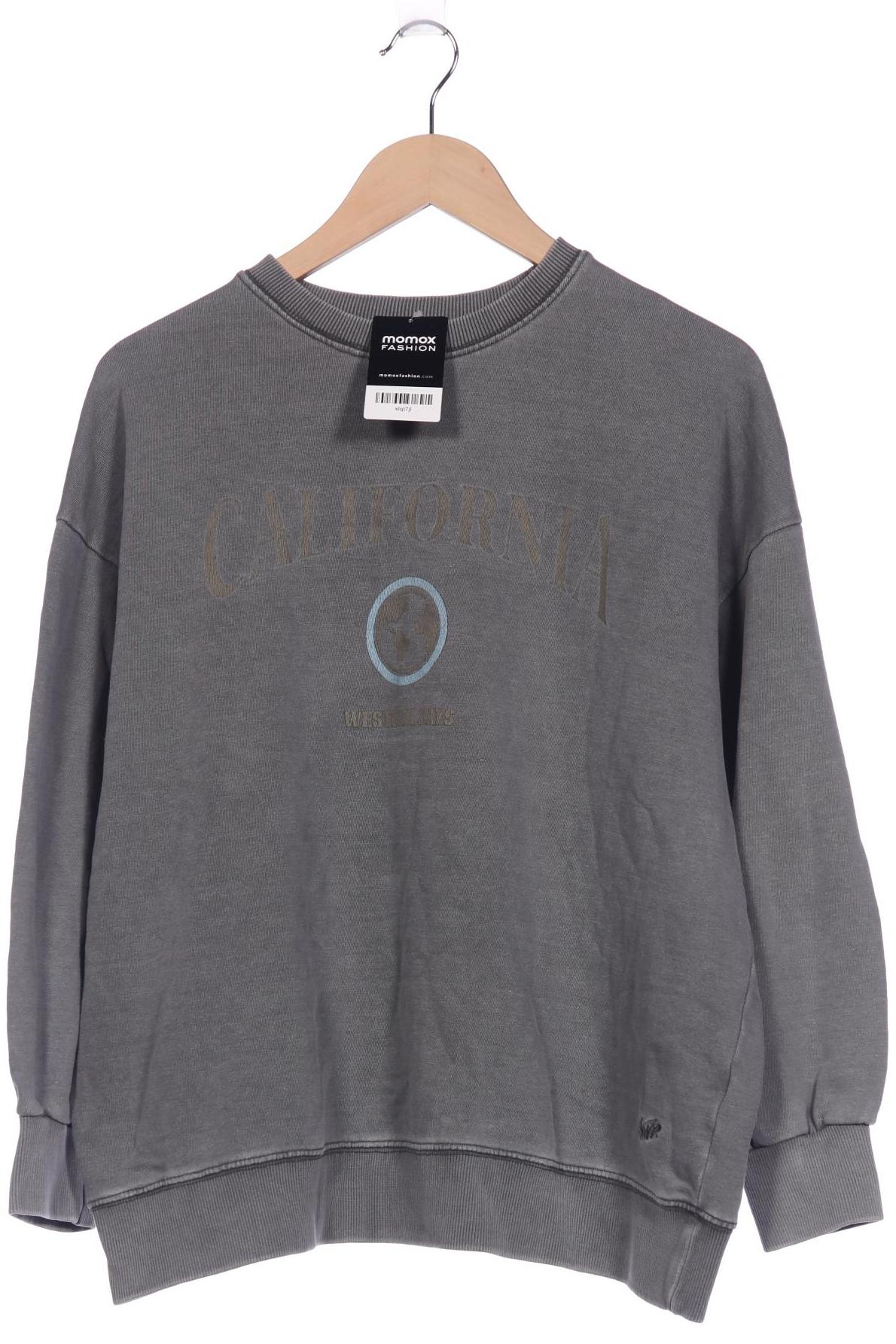 

Pull & Bear Damen Sweatshirt, grau, Gr. 38
