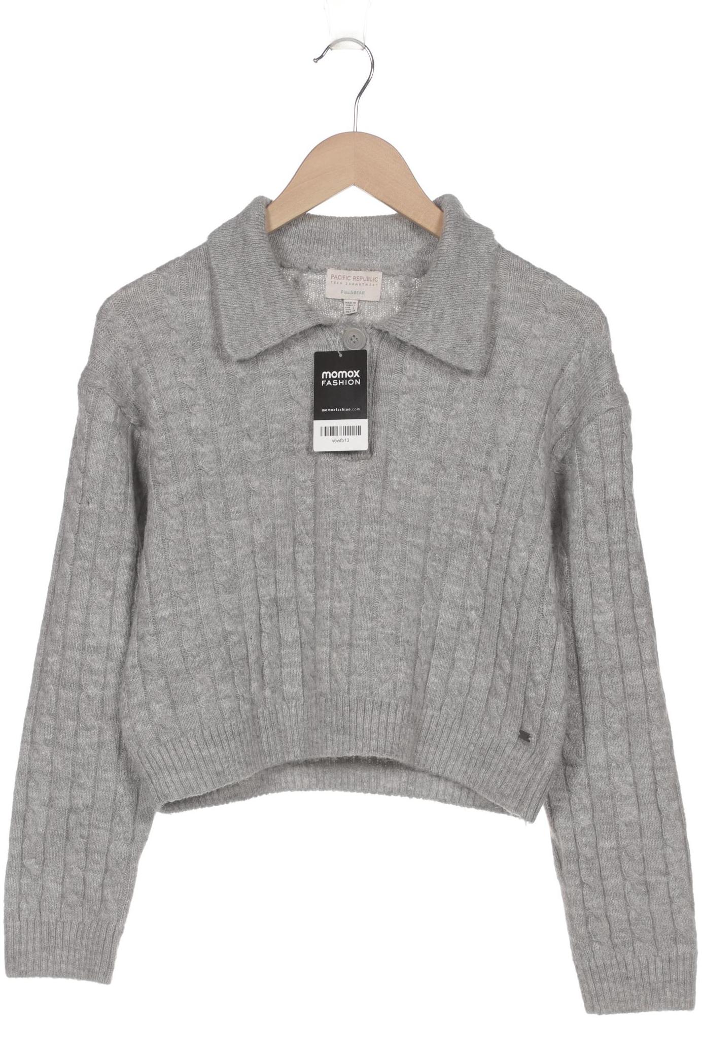 

Pull & Bear Damen Pullover, grau, Gr. 36