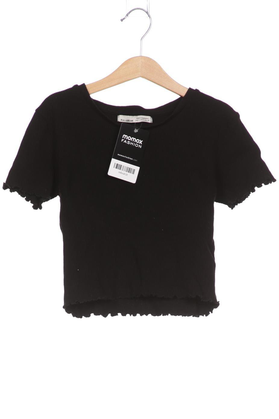 

Pull & Bear Damen T-Shirt, schwarz, Gr. 36