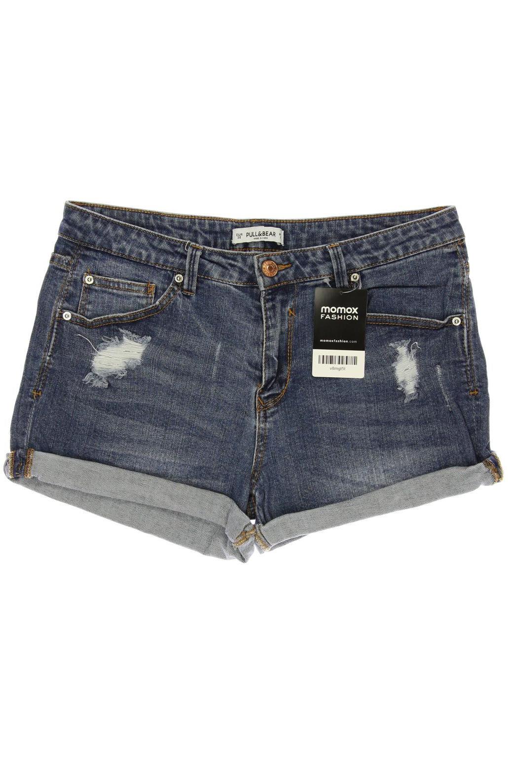 

Pull & Bear Damen Shorts, blau, Gr. 38