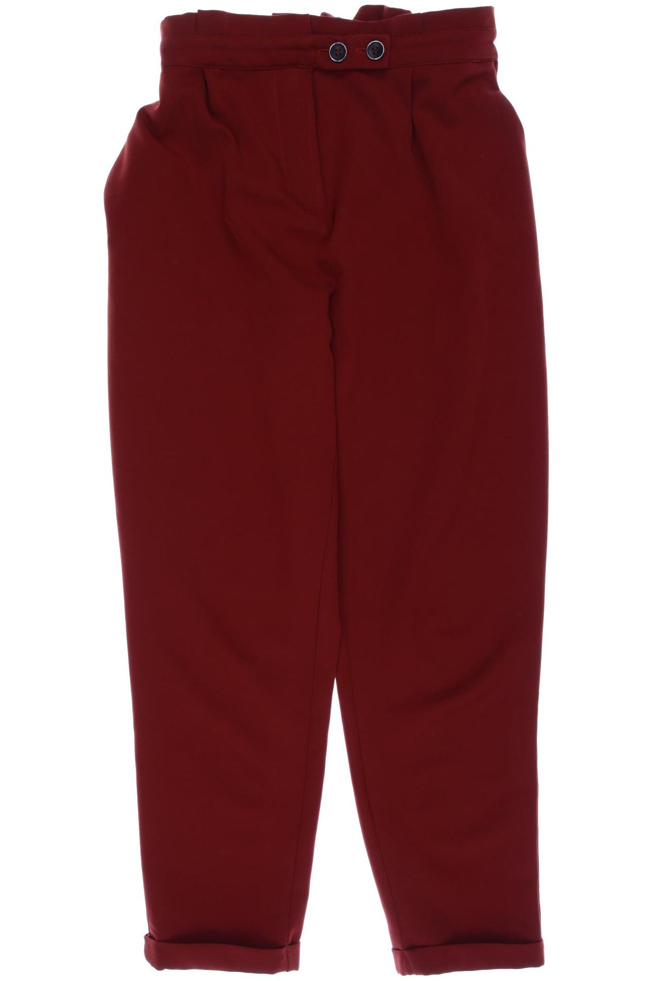 

Pull & Bear Damen Stoffhose, rot, Gr. 38