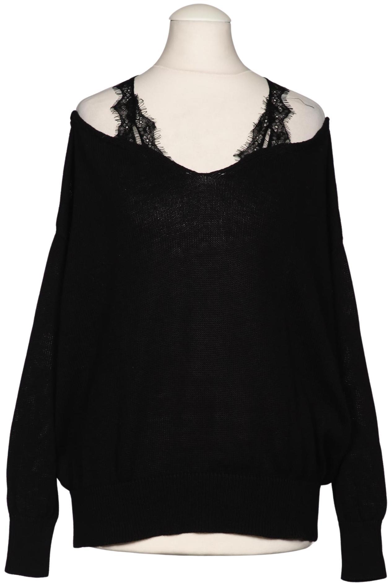 

Pull & Bear Damen Pullover, schwarz, Gr. 34