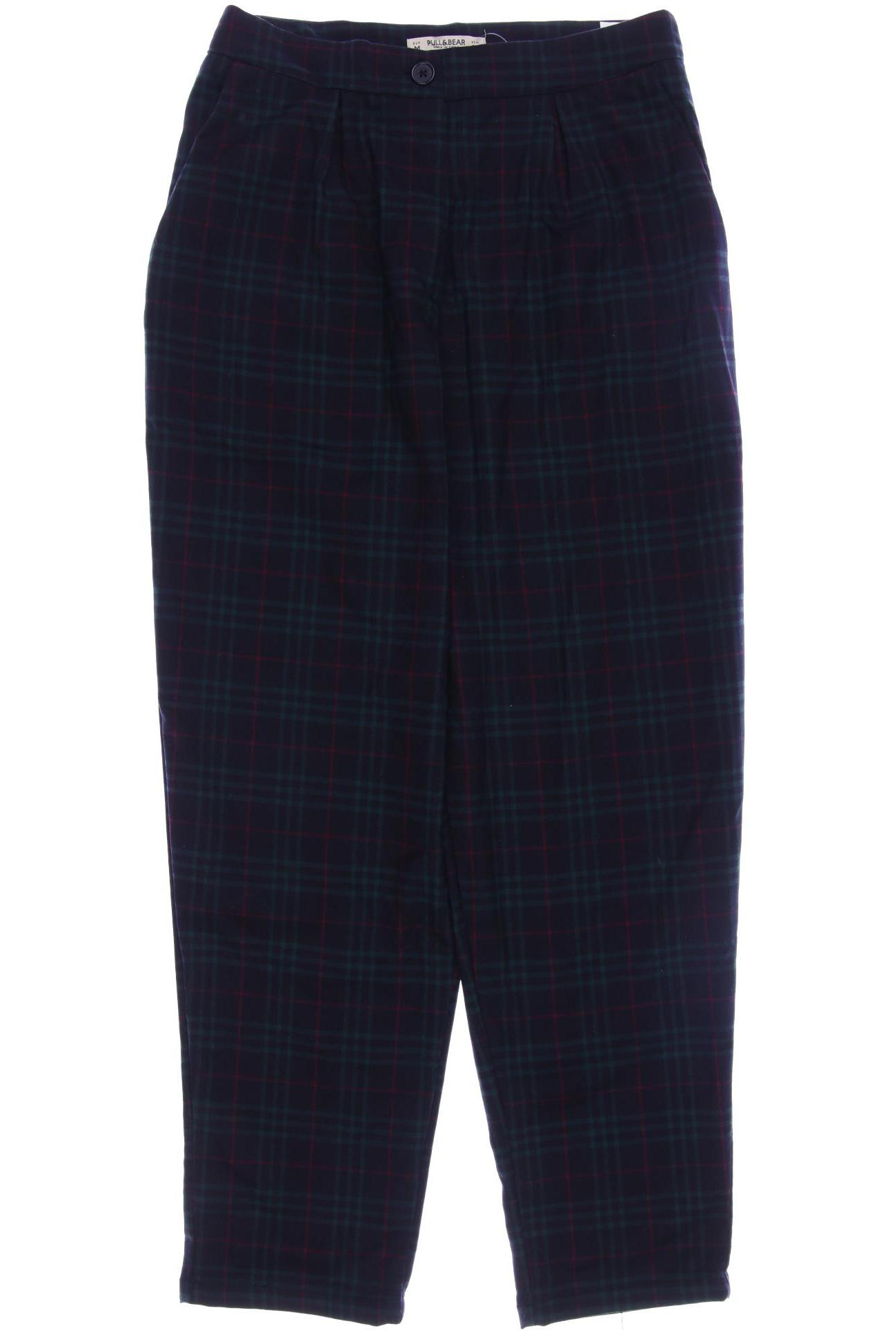 

Pull & Bear Damen Stoffhose, marineblau, Gr. 0