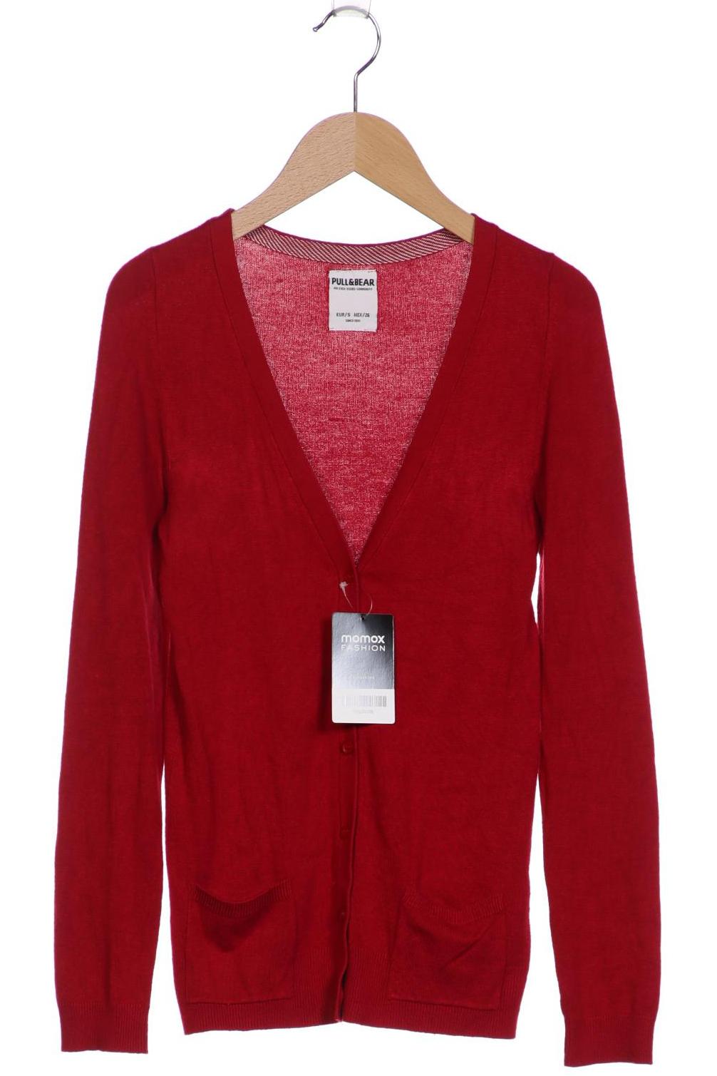 

Pull & Bear Damen Strickjacke, rot, Gr. 36