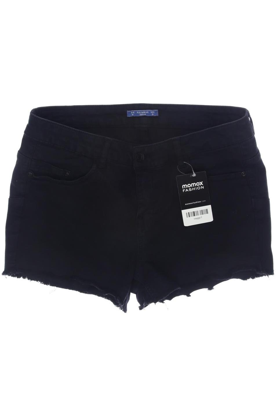 

Pull & Bear Damen Shorts, schwarz, Gr. 40