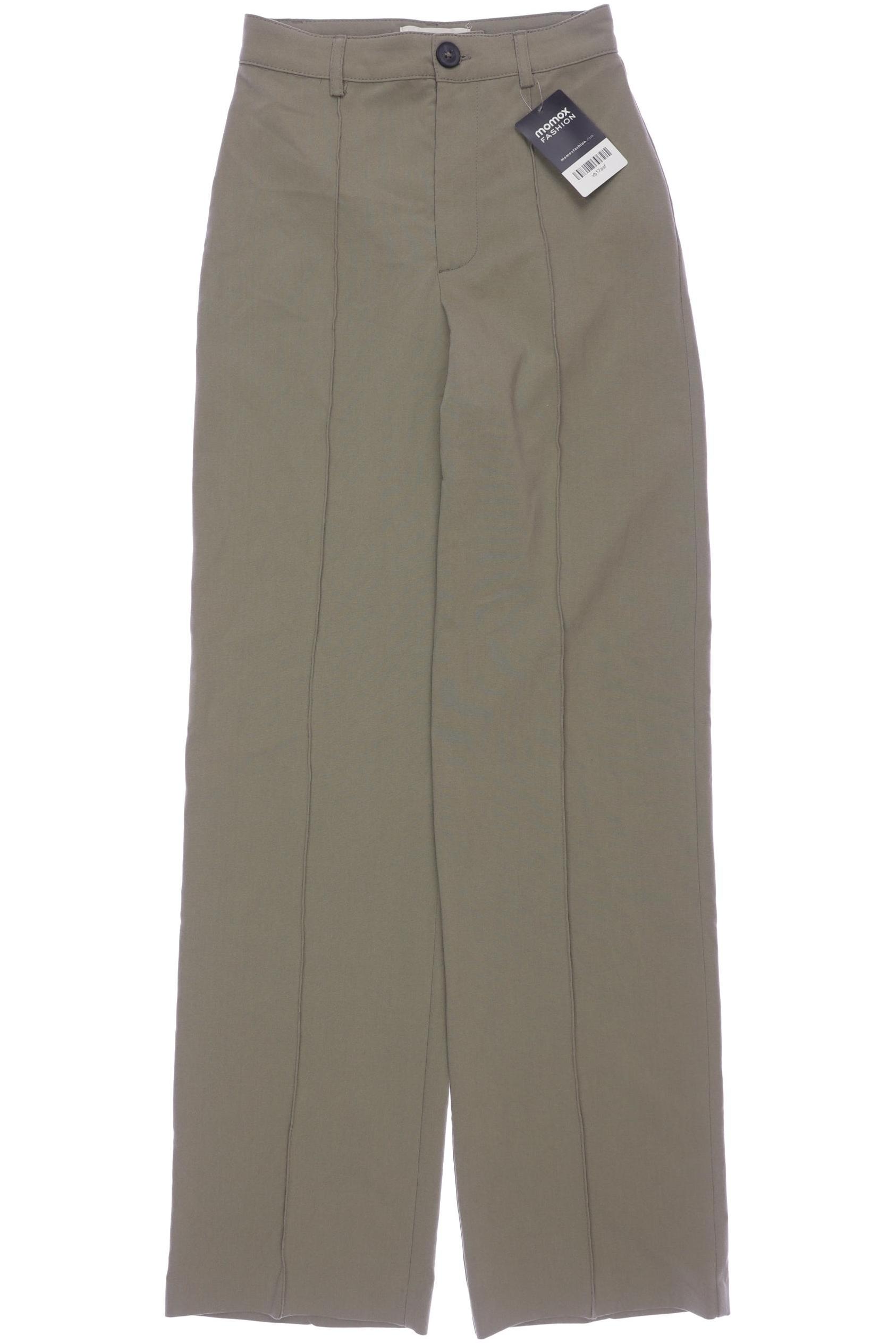

Pull & Bear Damen Stoffhose, grün, Gr. 0