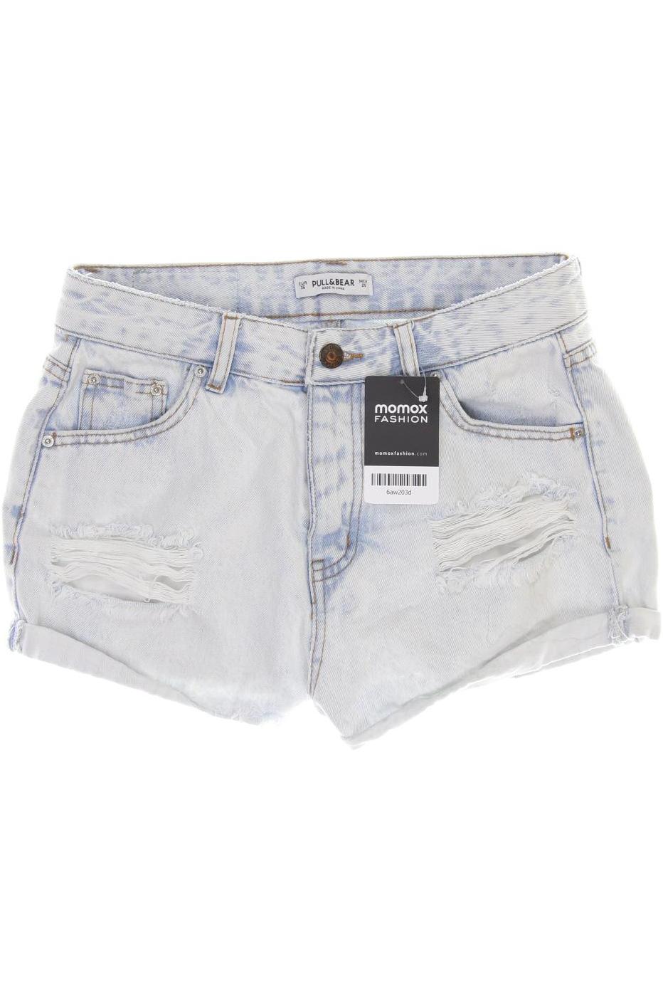 

Pull & Bear Damen Shorts, hellblau, Gr. 36