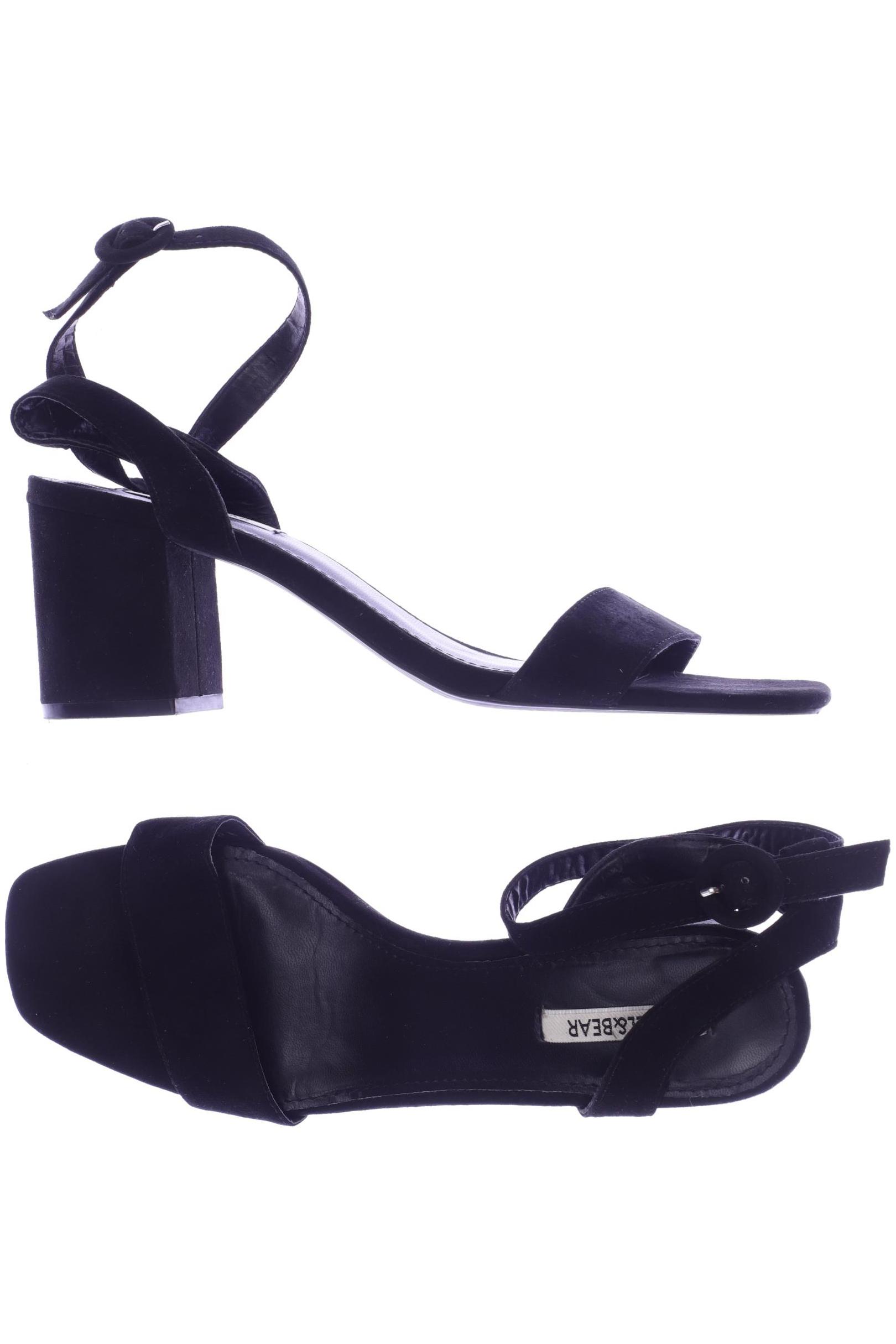 

Pull & Bear Damen Sandale, schwarz
