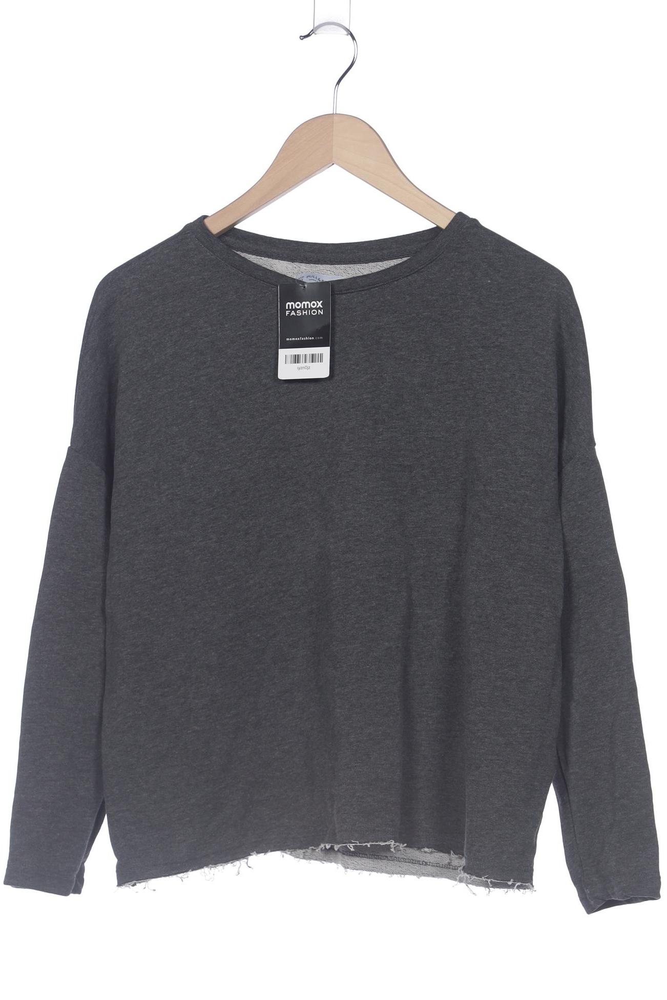 

Pull & Bear Damen Sweatshirt, grau, Gr. 38