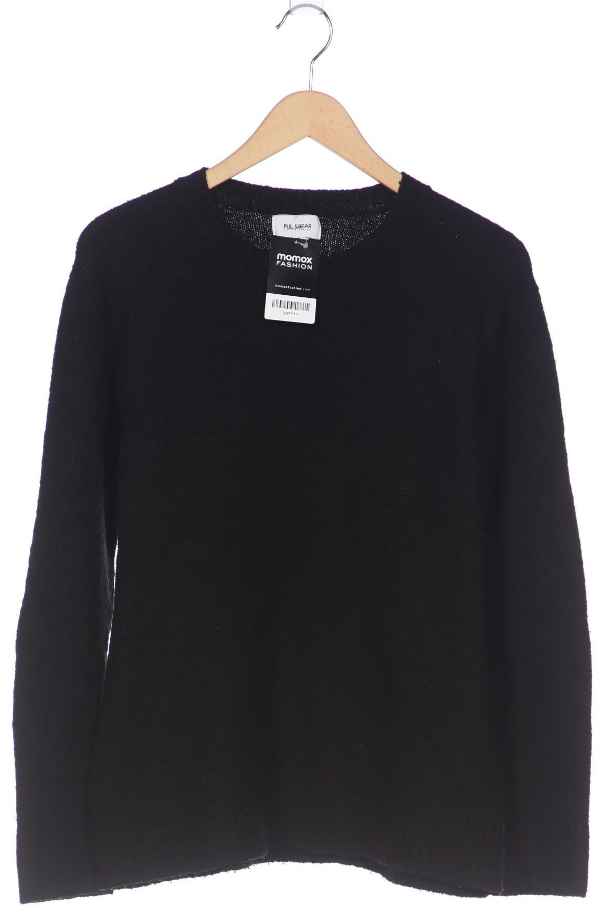 

Pull & Bear Damen Pullover, schwarz, Gr. 38