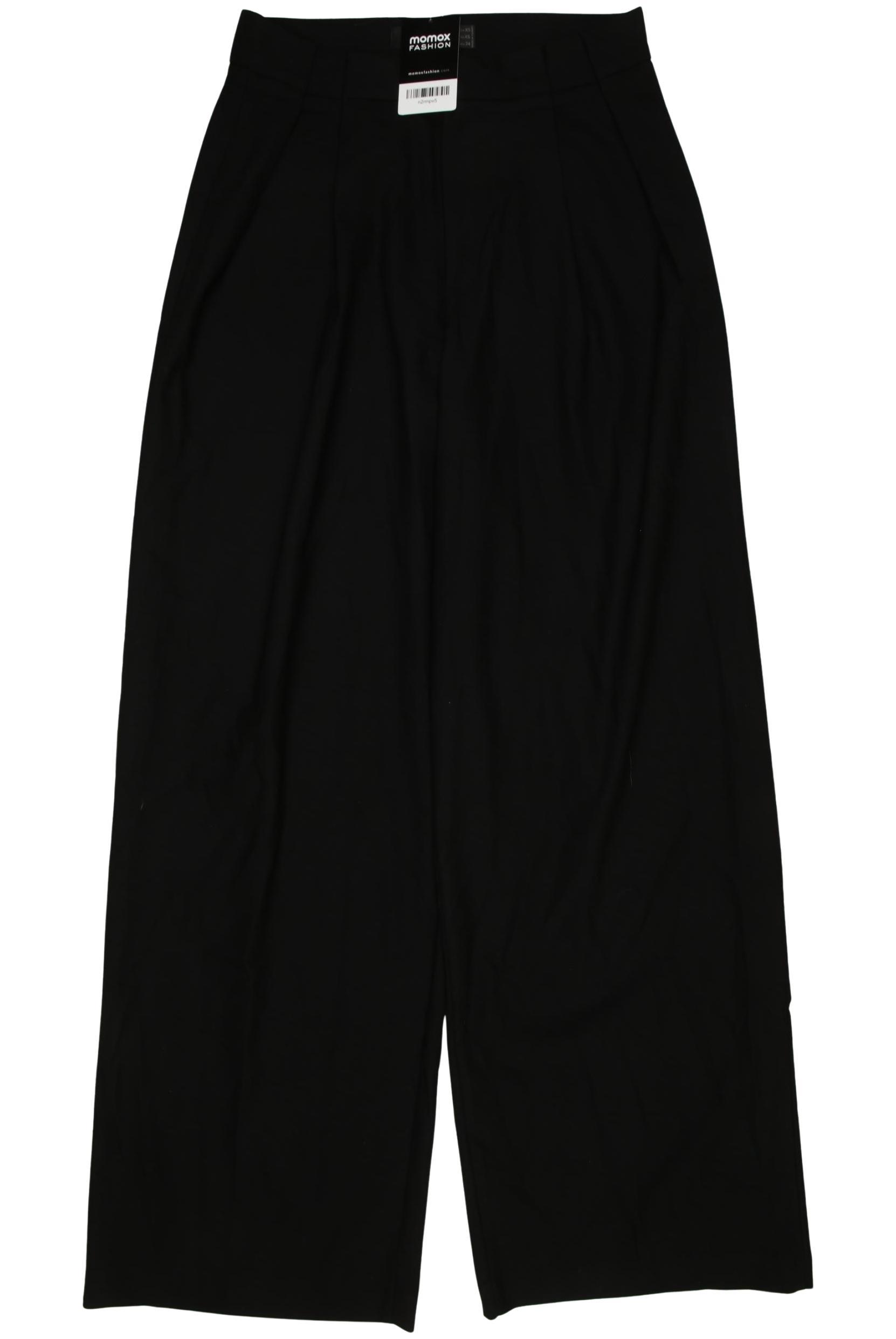 

Pull & Bear Damen Stoffhose, schwarz, Gr. 0