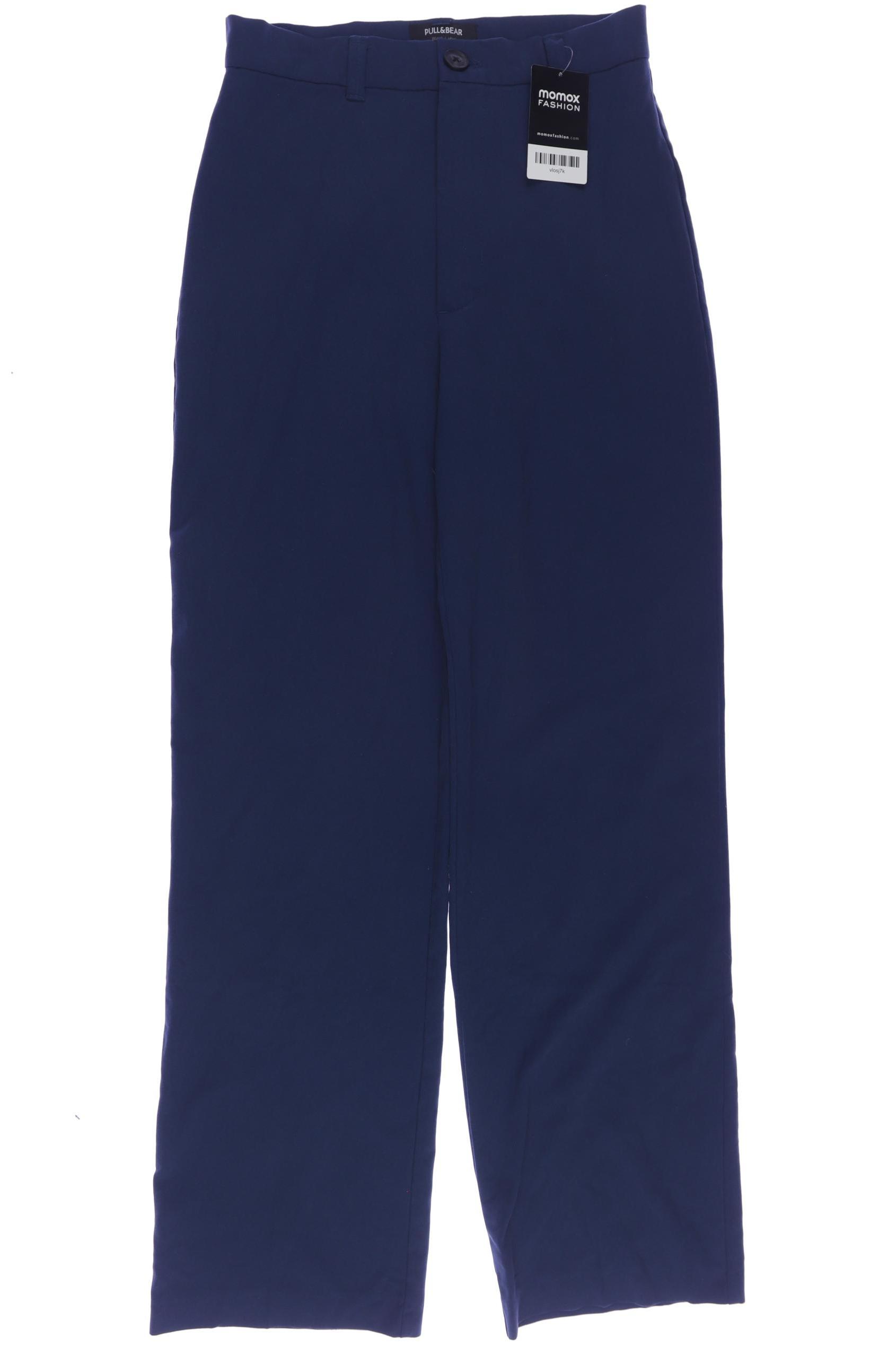 

Pull & Bear Damen Stoffhose, marineblau, Gr. 36
