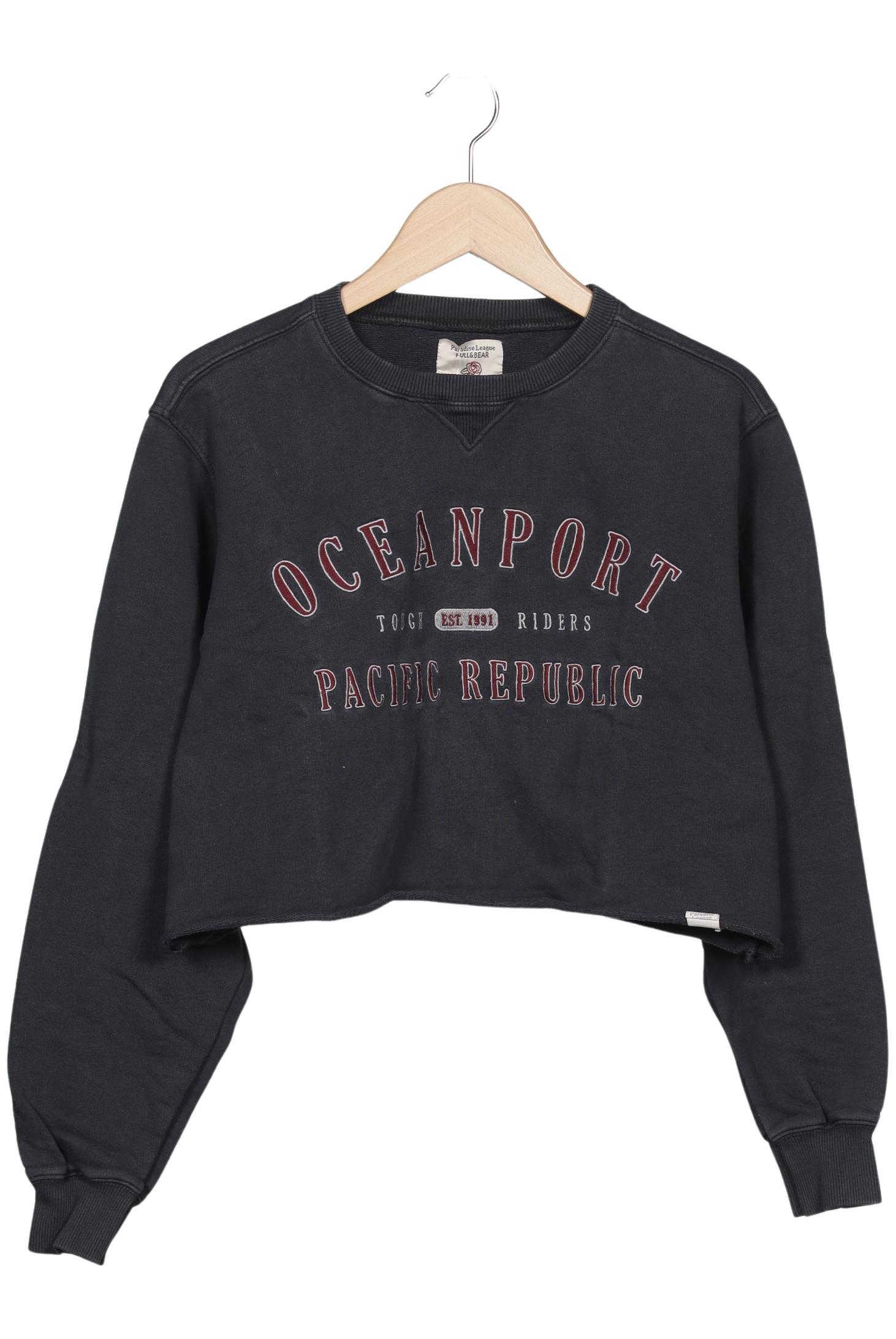 

Pull & Bear Damen Sweatshirt, grau, Gr. 34