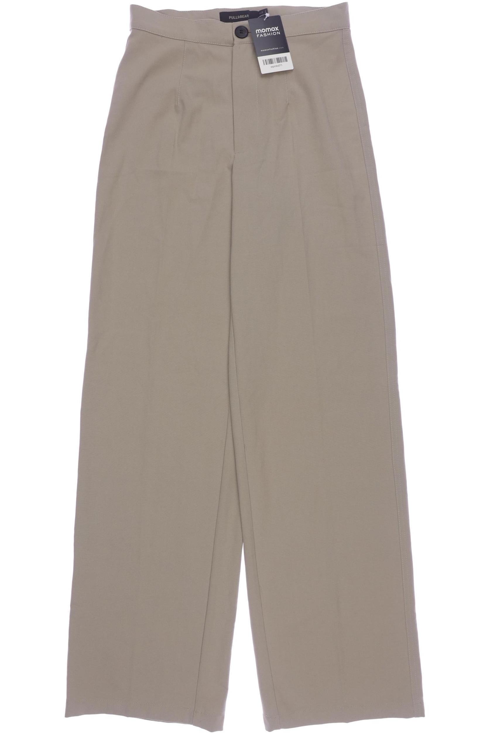 

Pull & Bear Damen Stoffhose, beige, Gr. 0