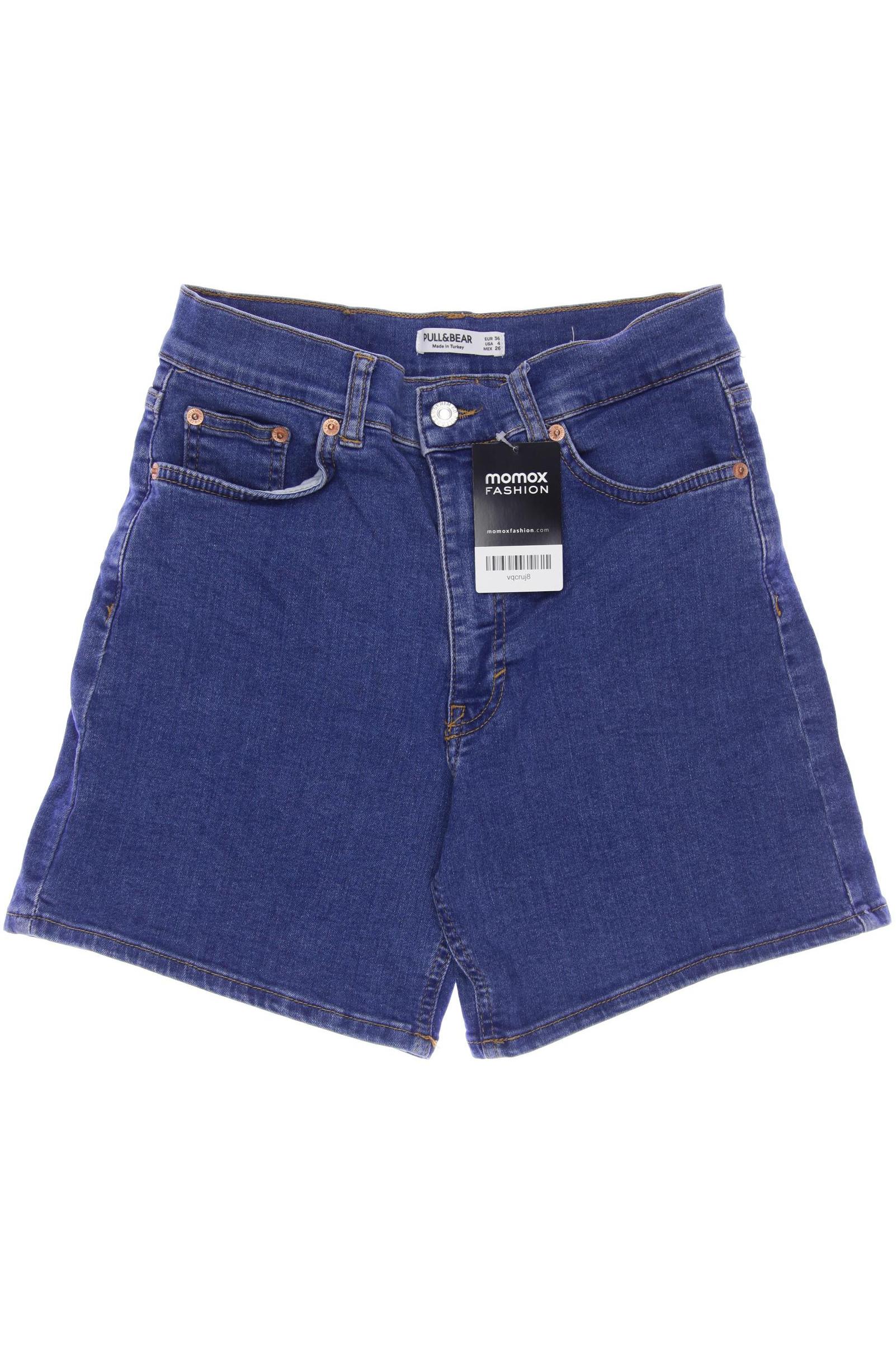 

Pull & Bear Damen Shorts, blau, Gr. 36