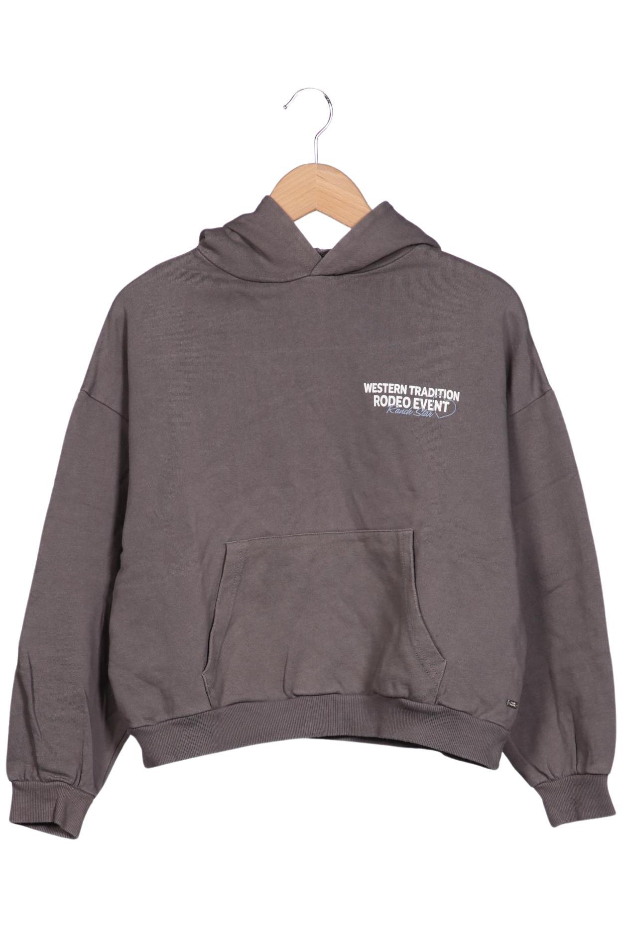 

Pull & Bear Damen Kapuzenpullover, grau, Gr. 36