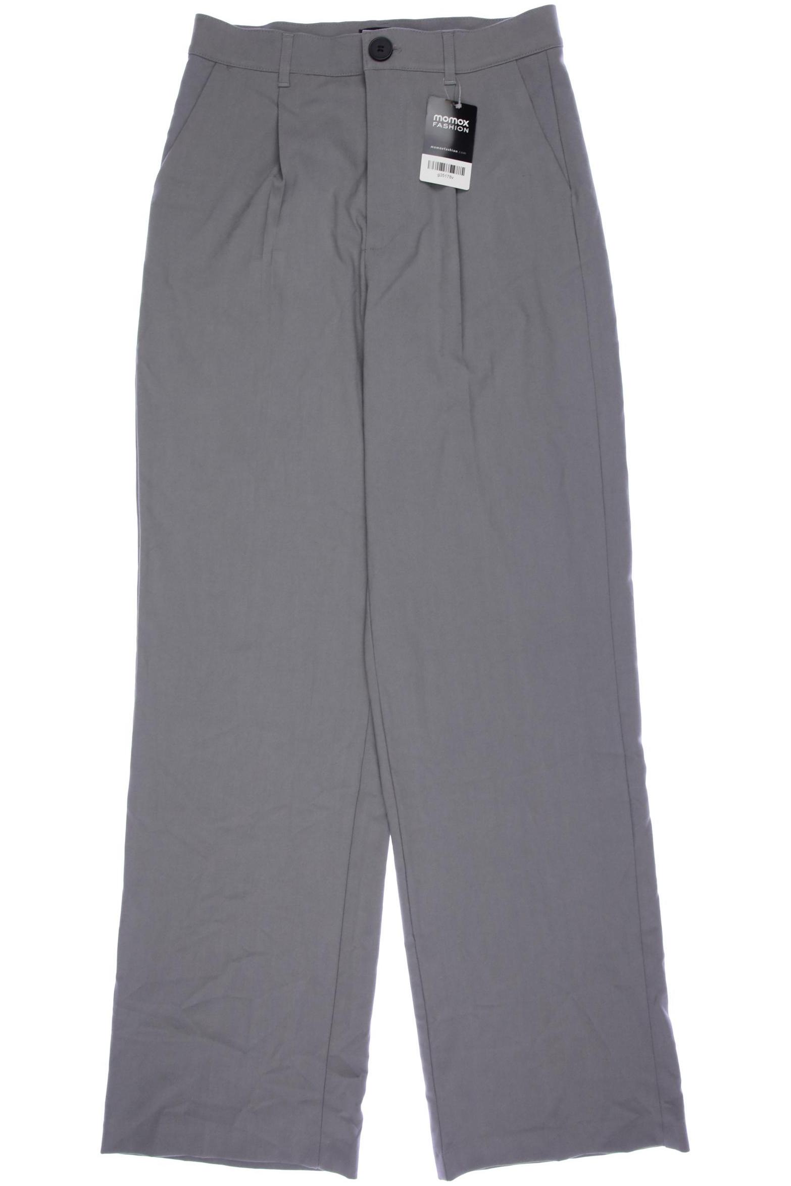 

Pull & Bear Damen Stoffhose, grau, Gr. 0