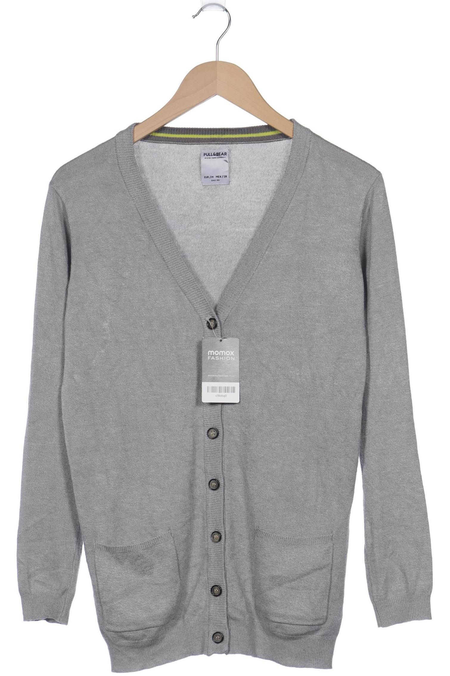 

Pull & Bear Damen Strickjacke, silber, Gr. 38