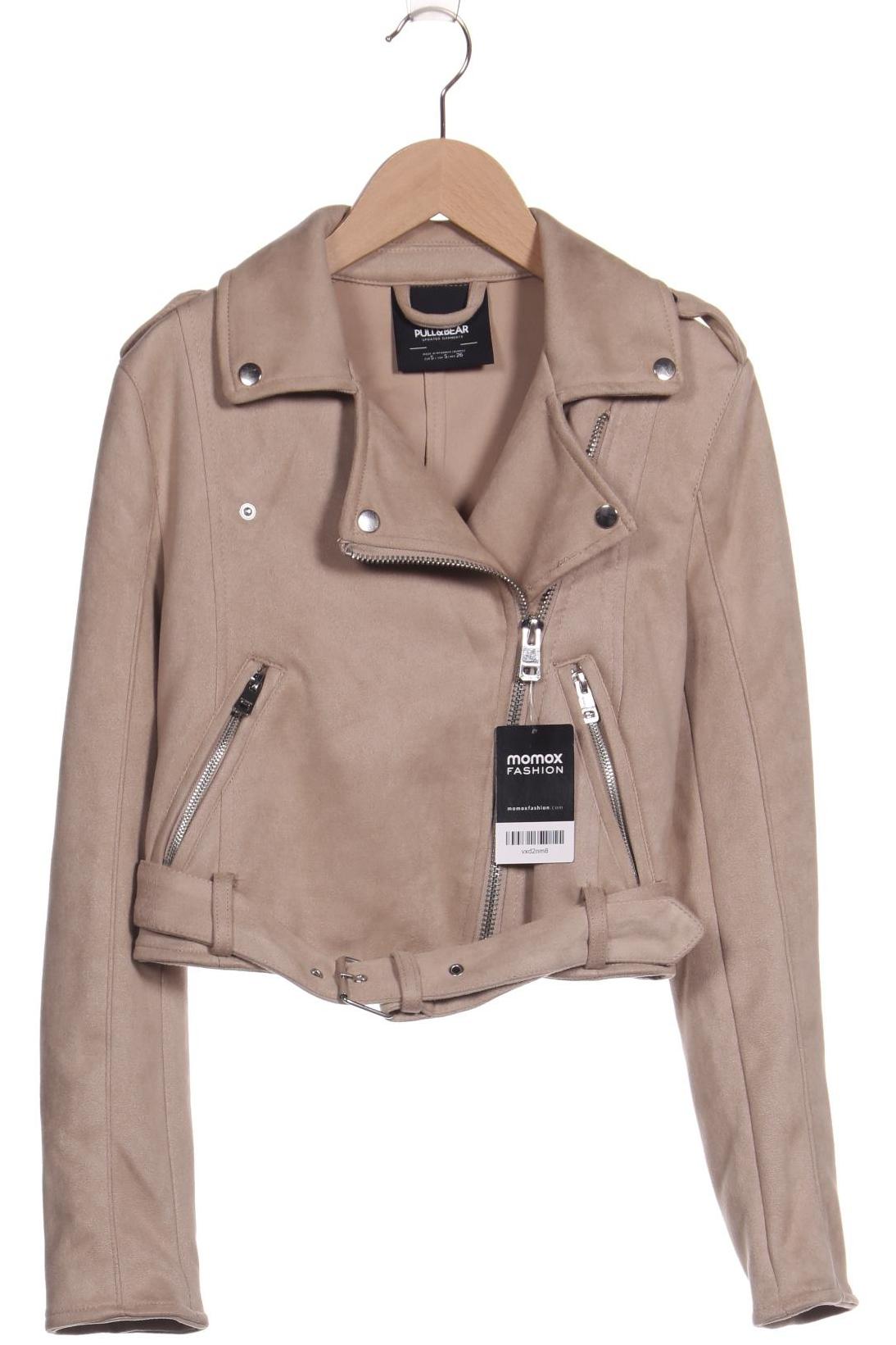 

Pull & Bear Damen Jacke, beige, Gr. 36
