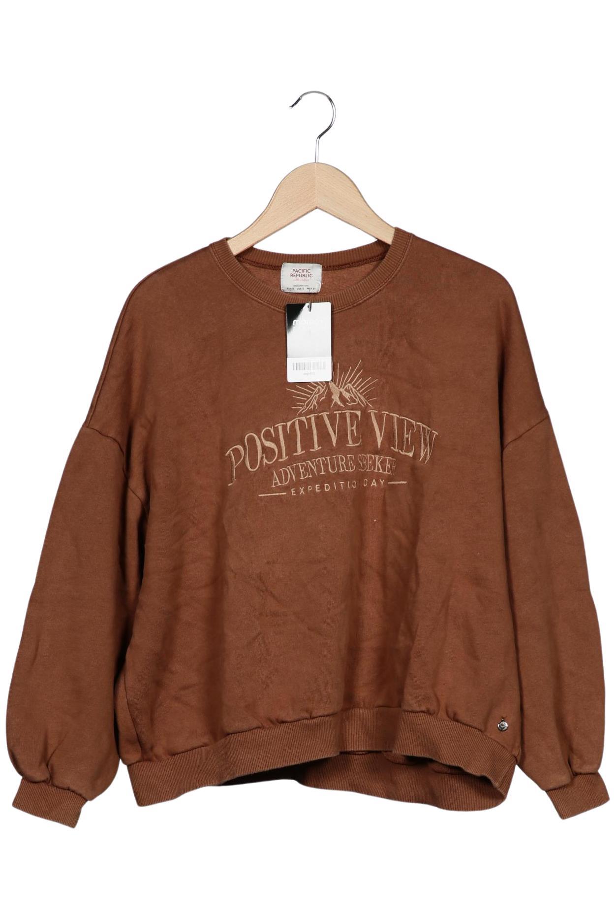 

Pull & Bear Damen Sweatshirt, braun, Gr. 36