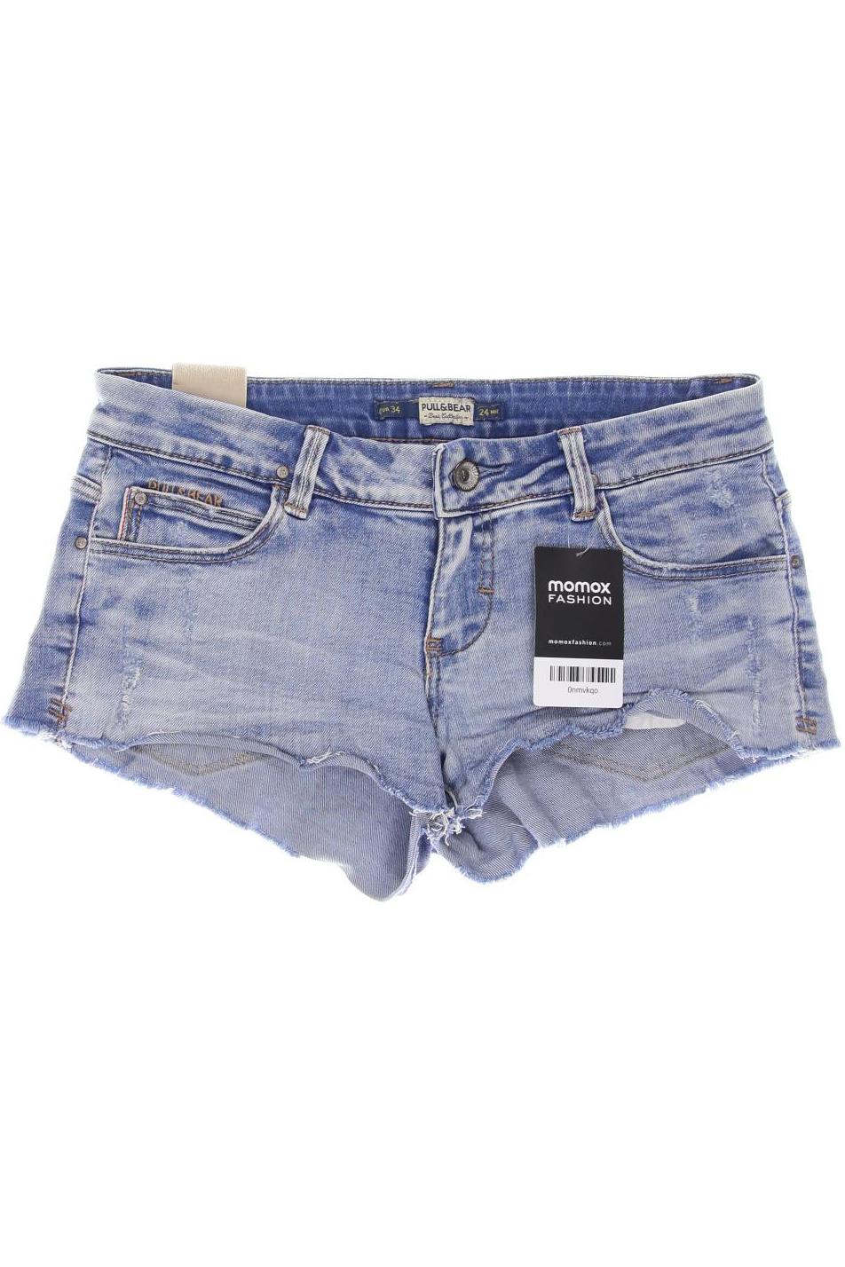 

Pull & Bear Damen Shorts, blau, Gr. 34