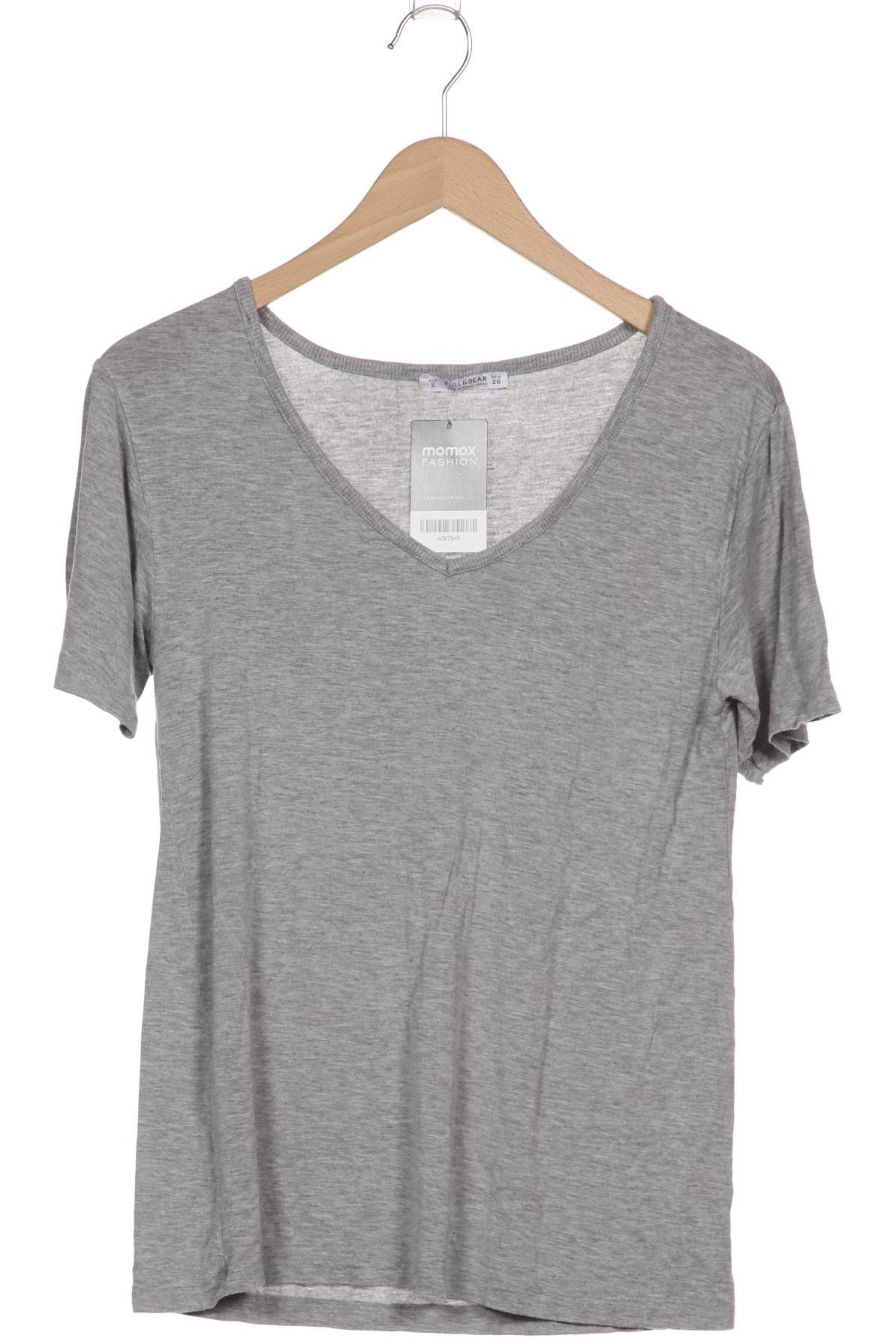 

Pull & Bear Damen T-Shirt, grau