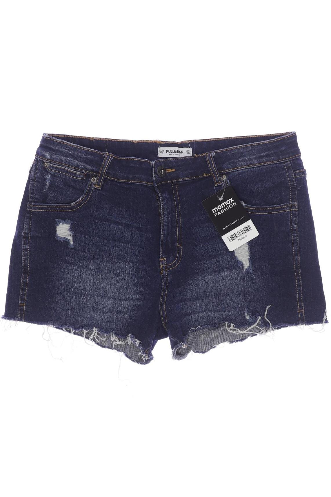 

Pull & Bear Damen Shorts, blau, Gr. 40