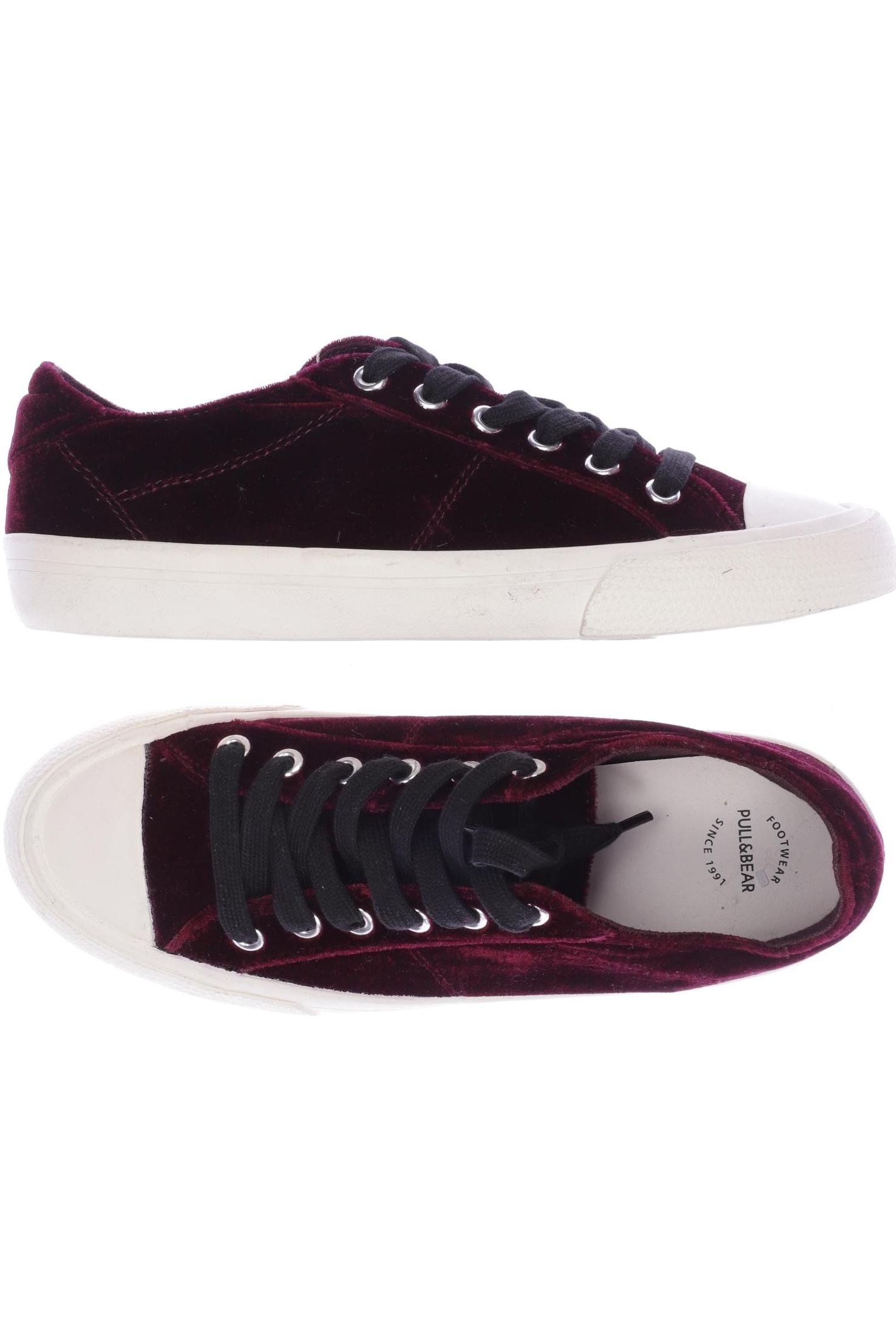 

Pull & Bear Damen Sneakers, bordeaux, Gr. 38