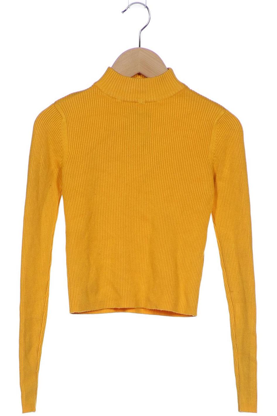 

Pull & Bear Damen Sweatshirt, gelb, Gr. 36