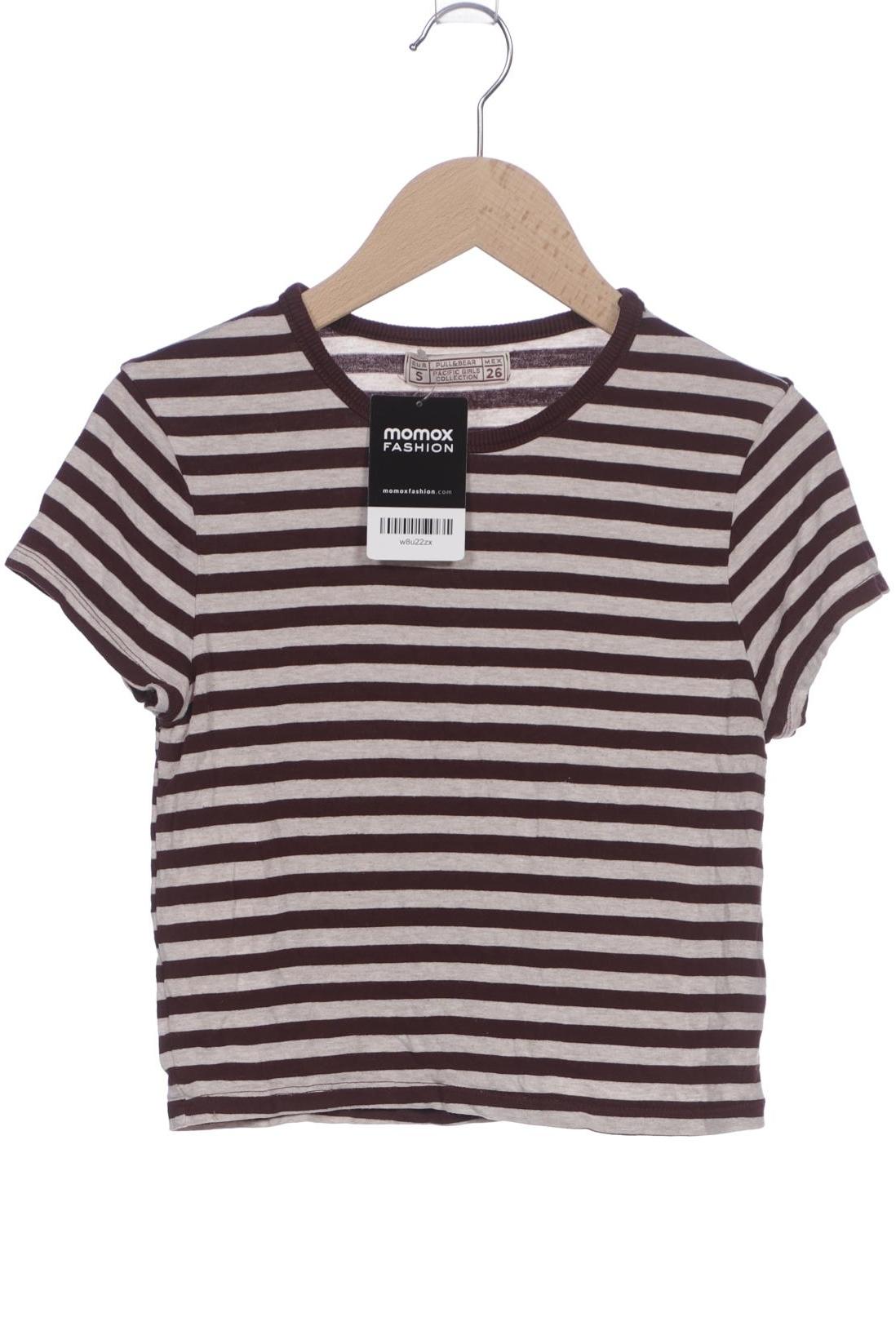 

Pull & Bear Damen T-Shirt, bordeaux, Gr. 36