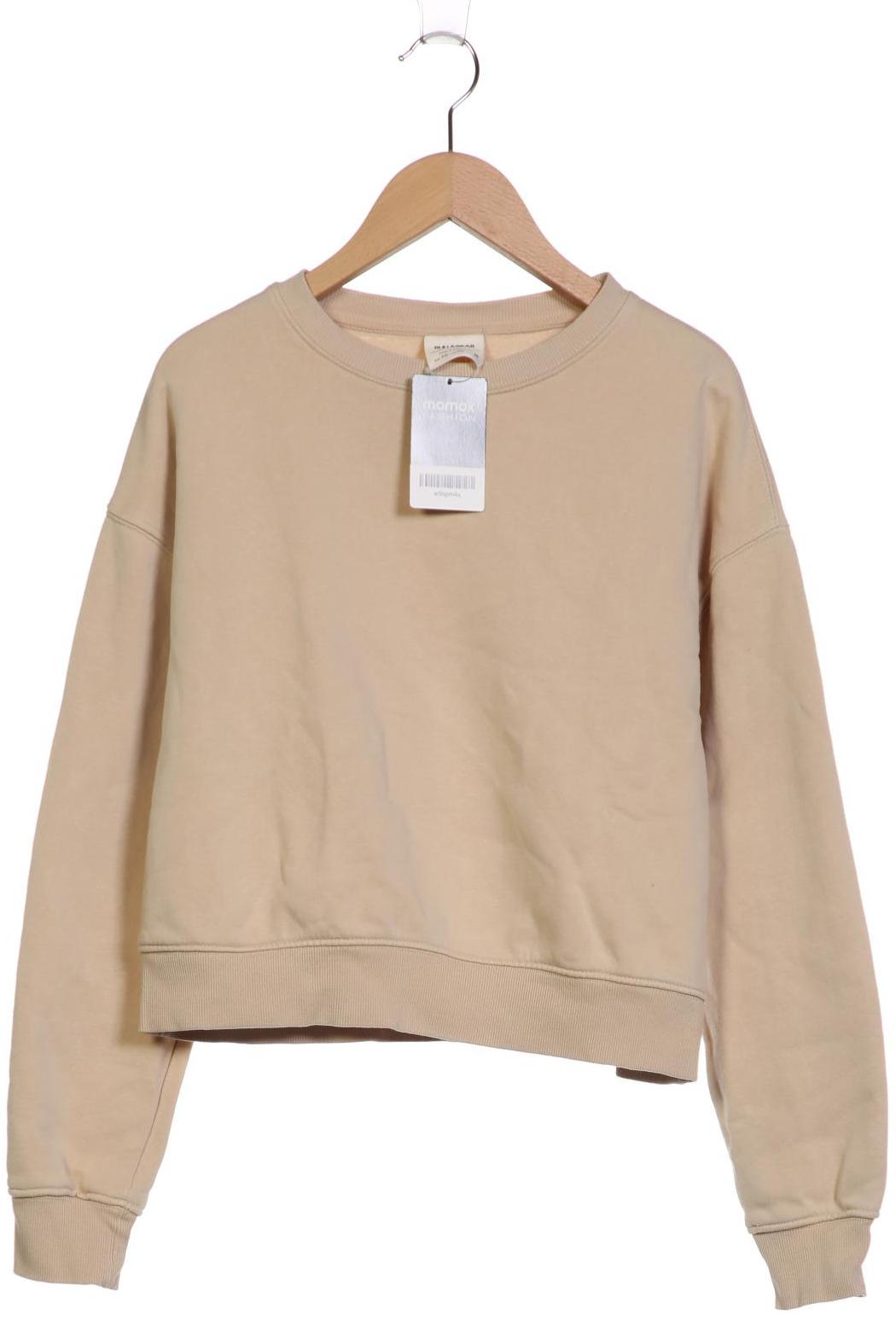 

Pull & Bear Damen Sweatshirt, beige, Gr. 34