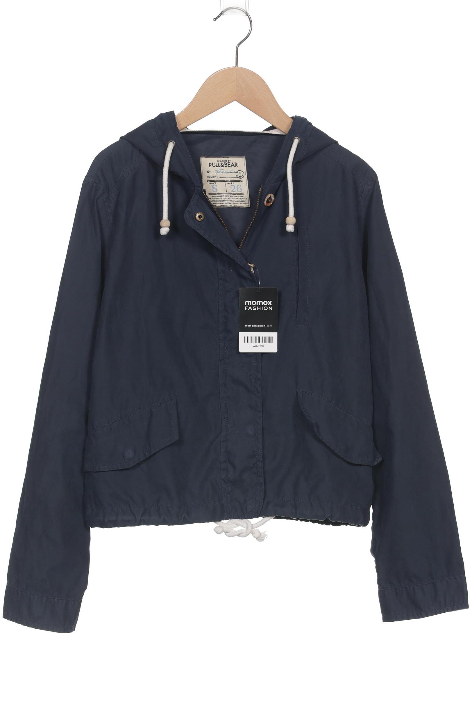 

Pull & Bear Damen Jacke, marineblau, Gr. 36