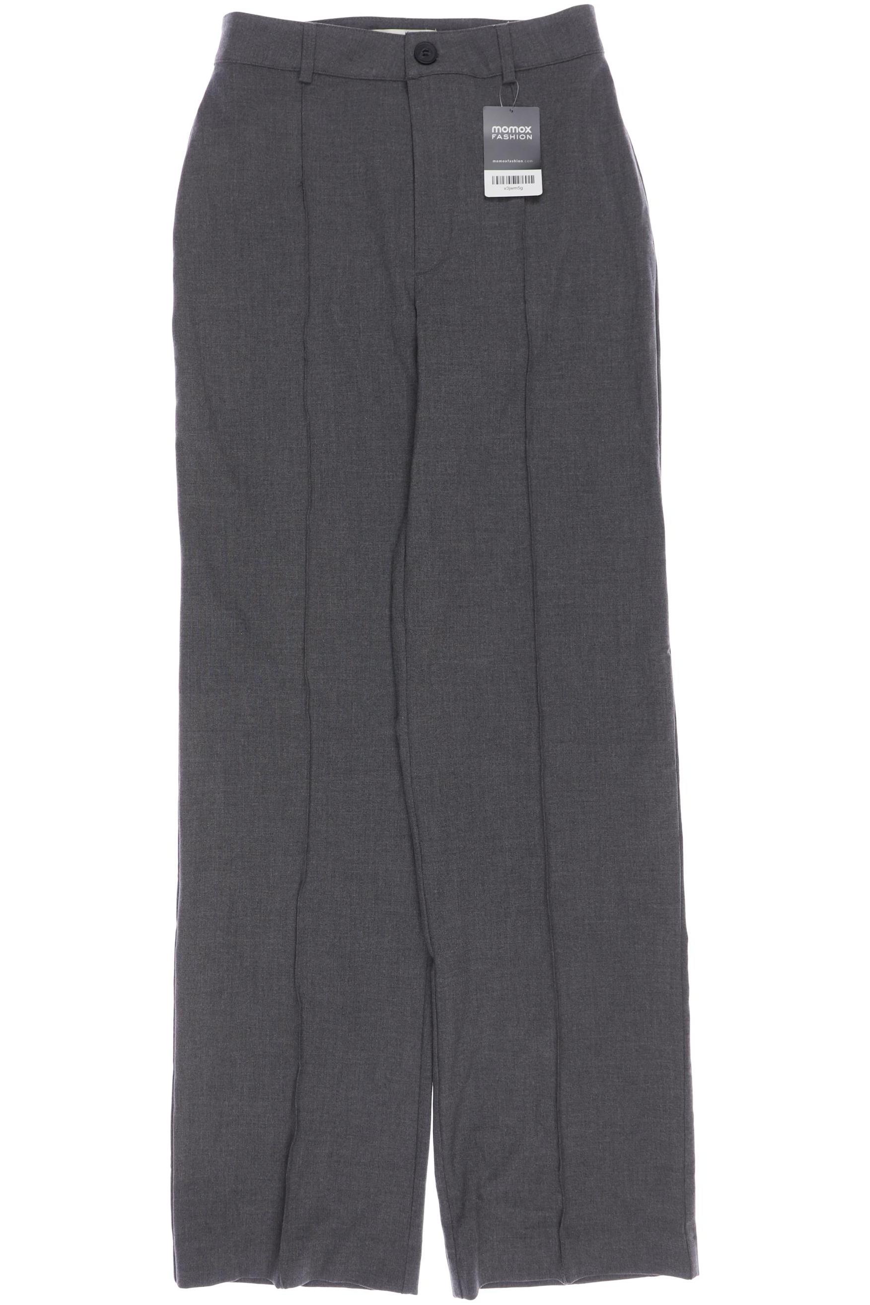

Pull & Bear Damen Stoffhose, grau