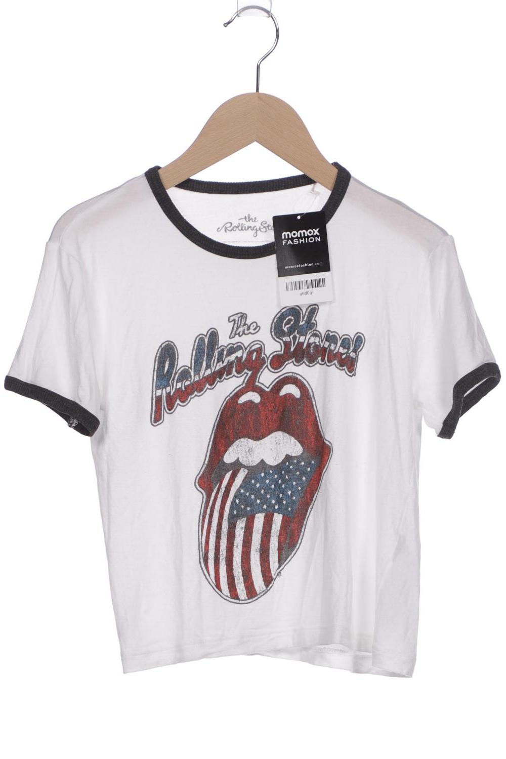 

Pull & Bear Damen T-Shirt, weiß, Gr. 36