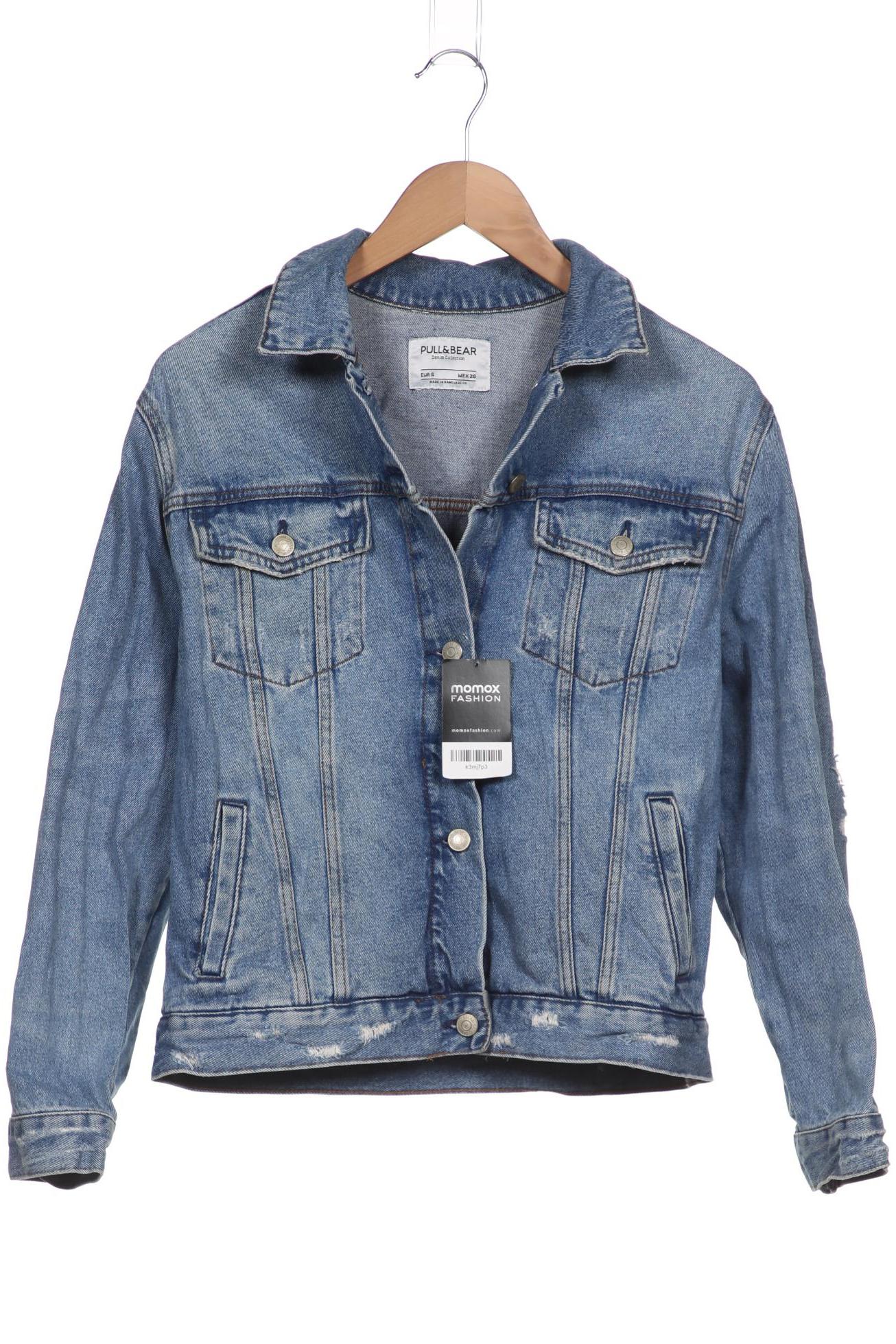 

Pull & Bear Damen Jacke, blau, Gr. 36