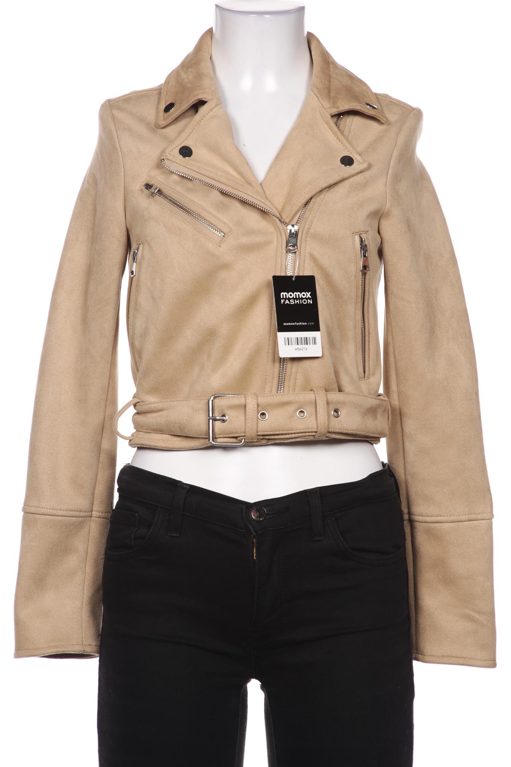 

Pull & Bear Damen Jacke, beige, Gr. 36