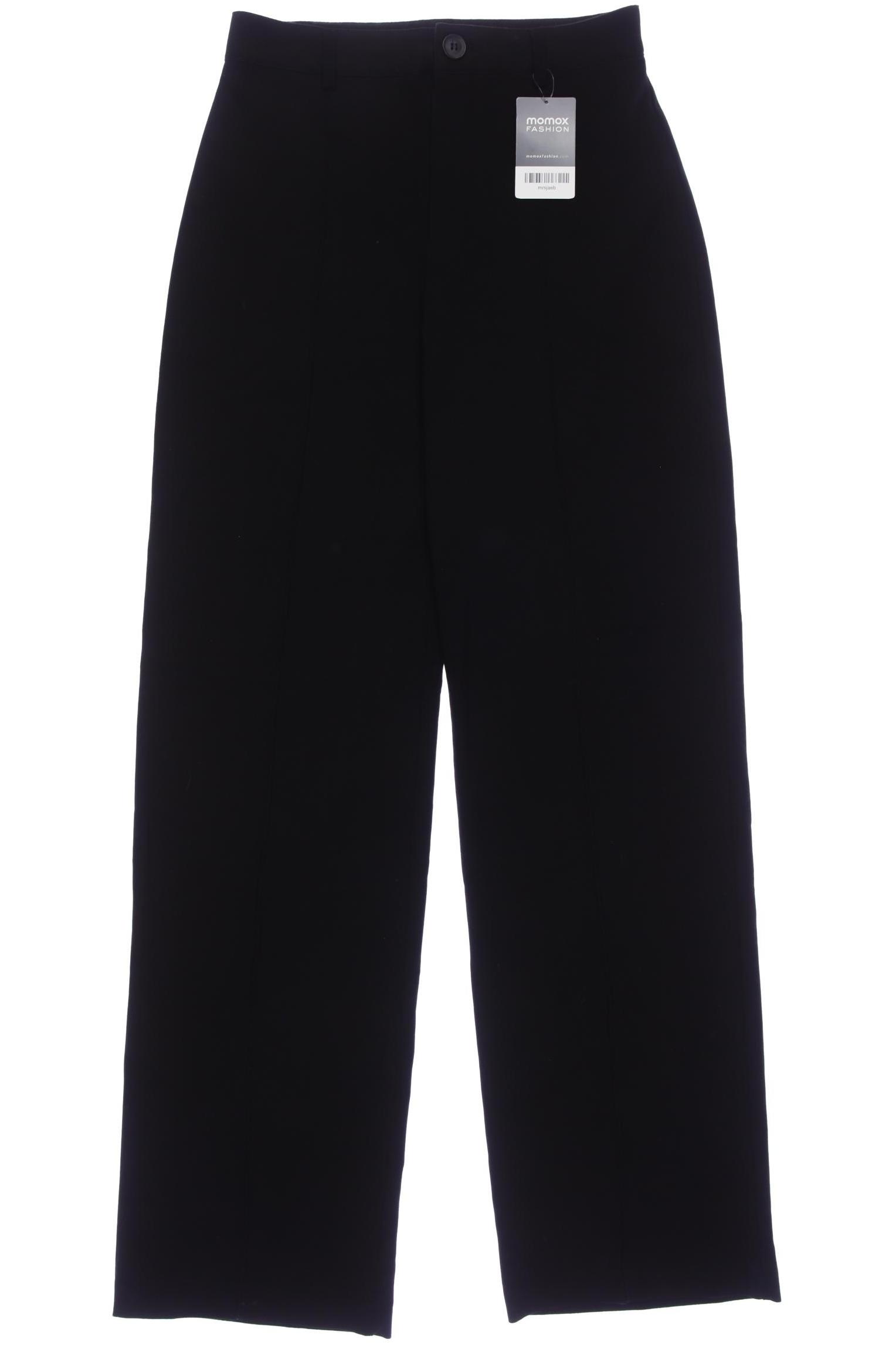 

Pull & Bear Damen Stoffhose, schwarz, Gr. 0
