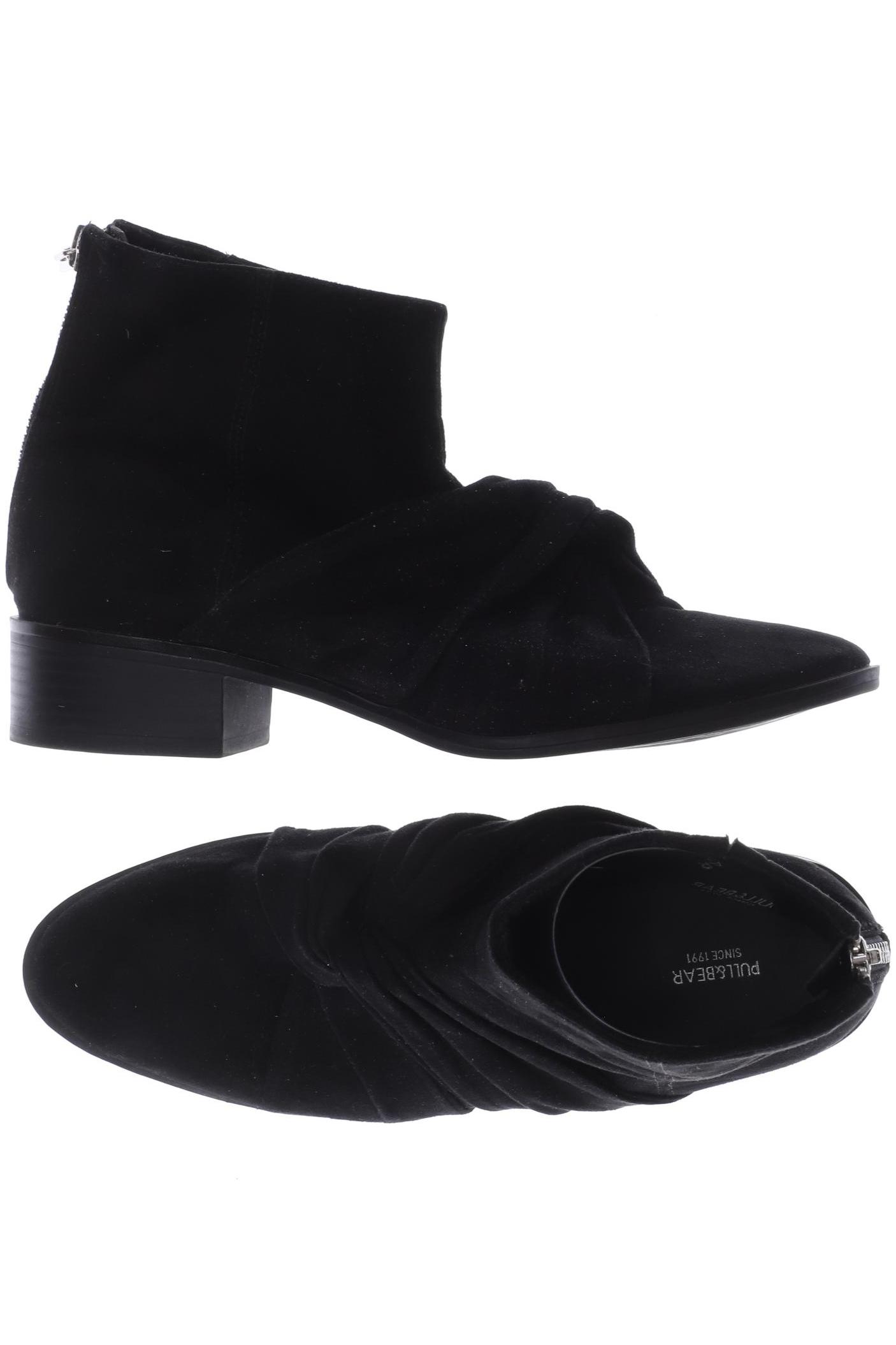 

Pull & Bear Damen Stiefelette, schwarz