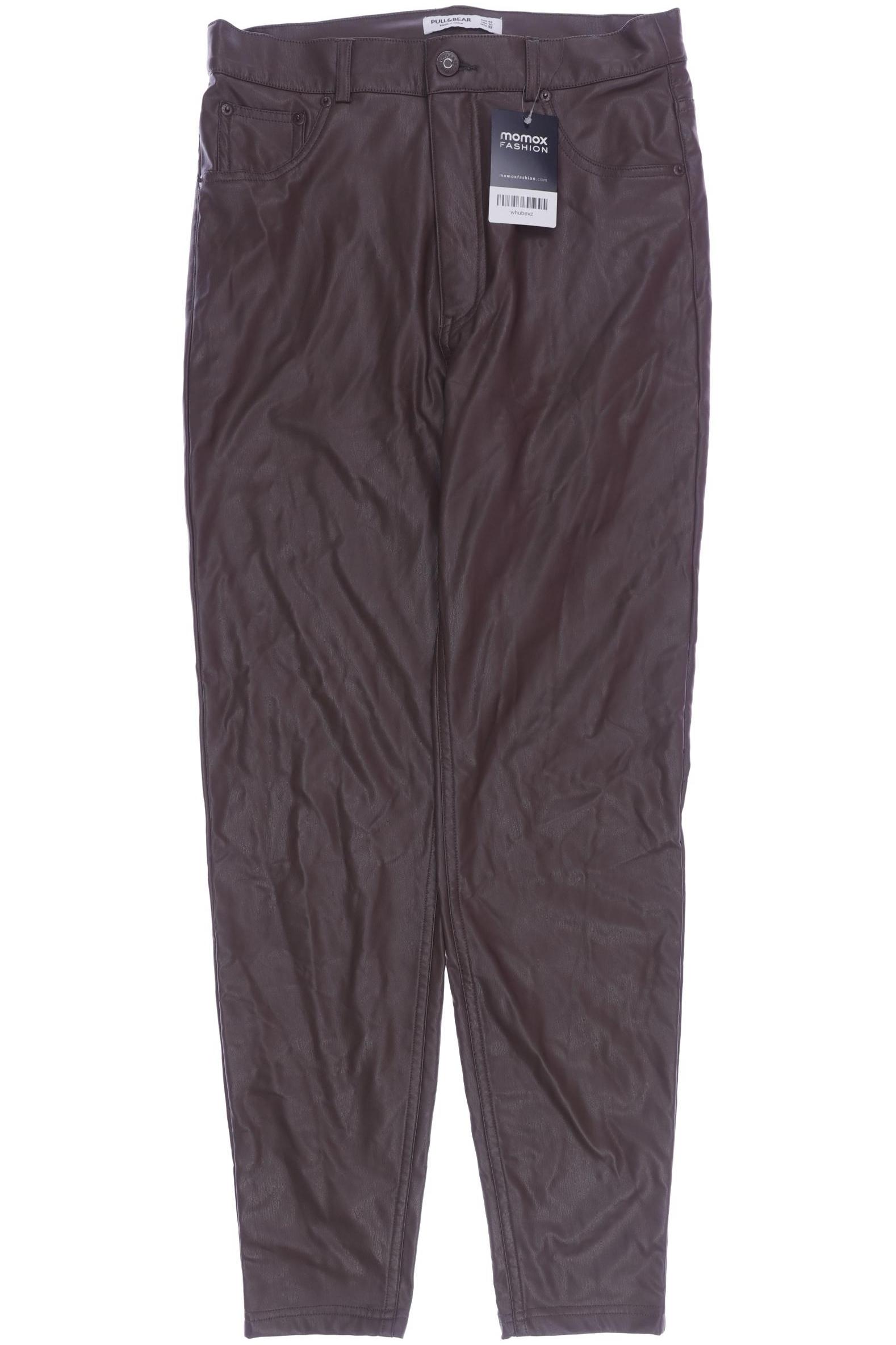 

Pull & Bear Damen Stoffhose, braun, Gr. 42