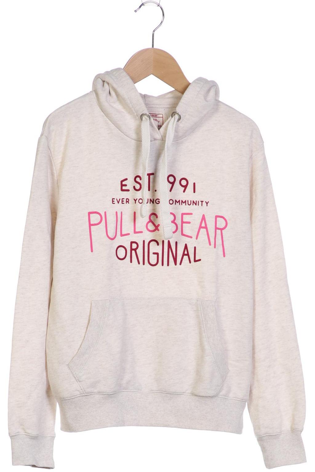 

Pull & Bear Damen Kapuzenpullover, beige
