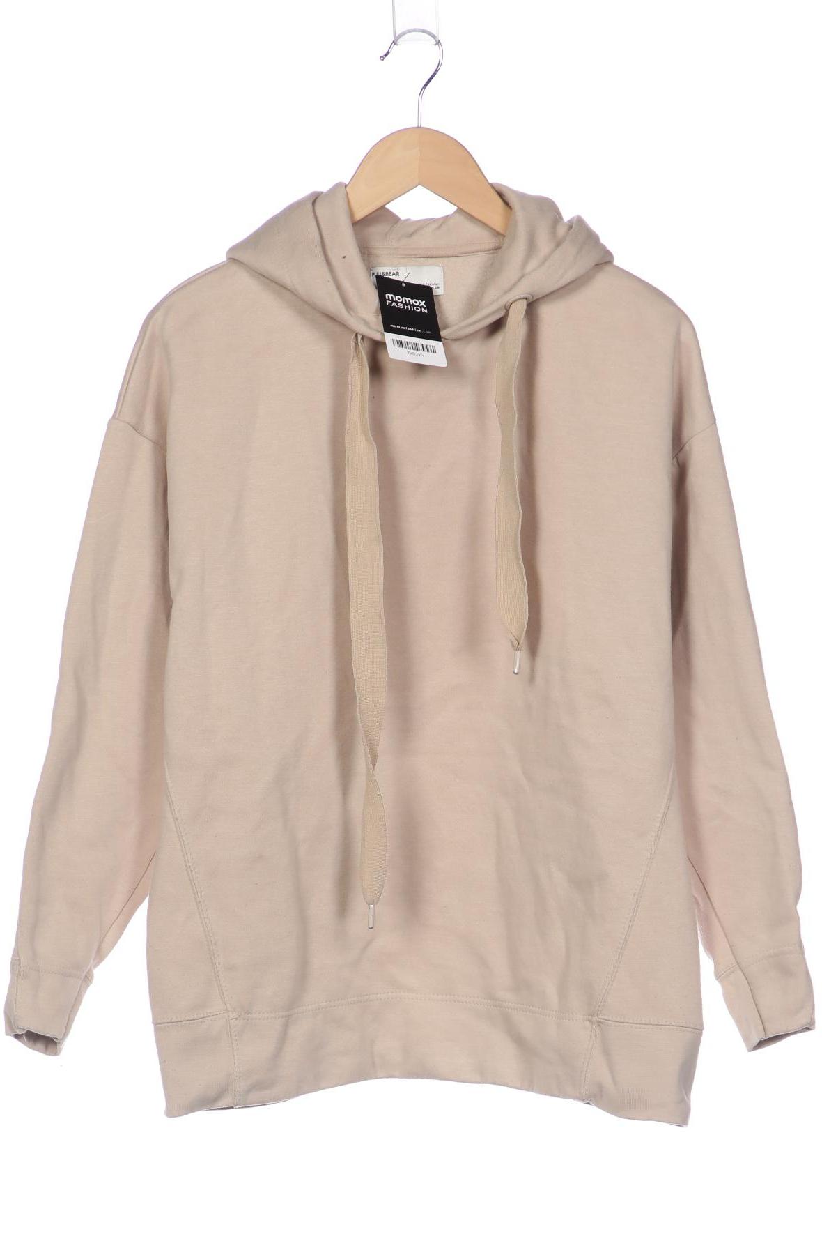 

Pull & Bear Damen Kapuzenpullover, beige, Gr. 38