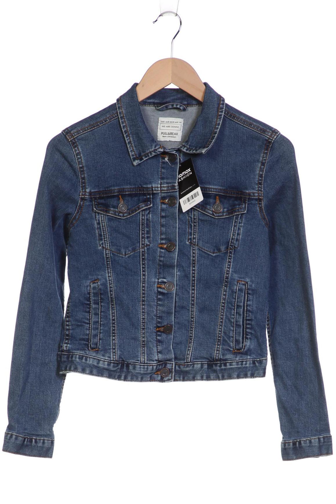 

Pull & Bear Damen Jacke, marineblau, Gr. 38
