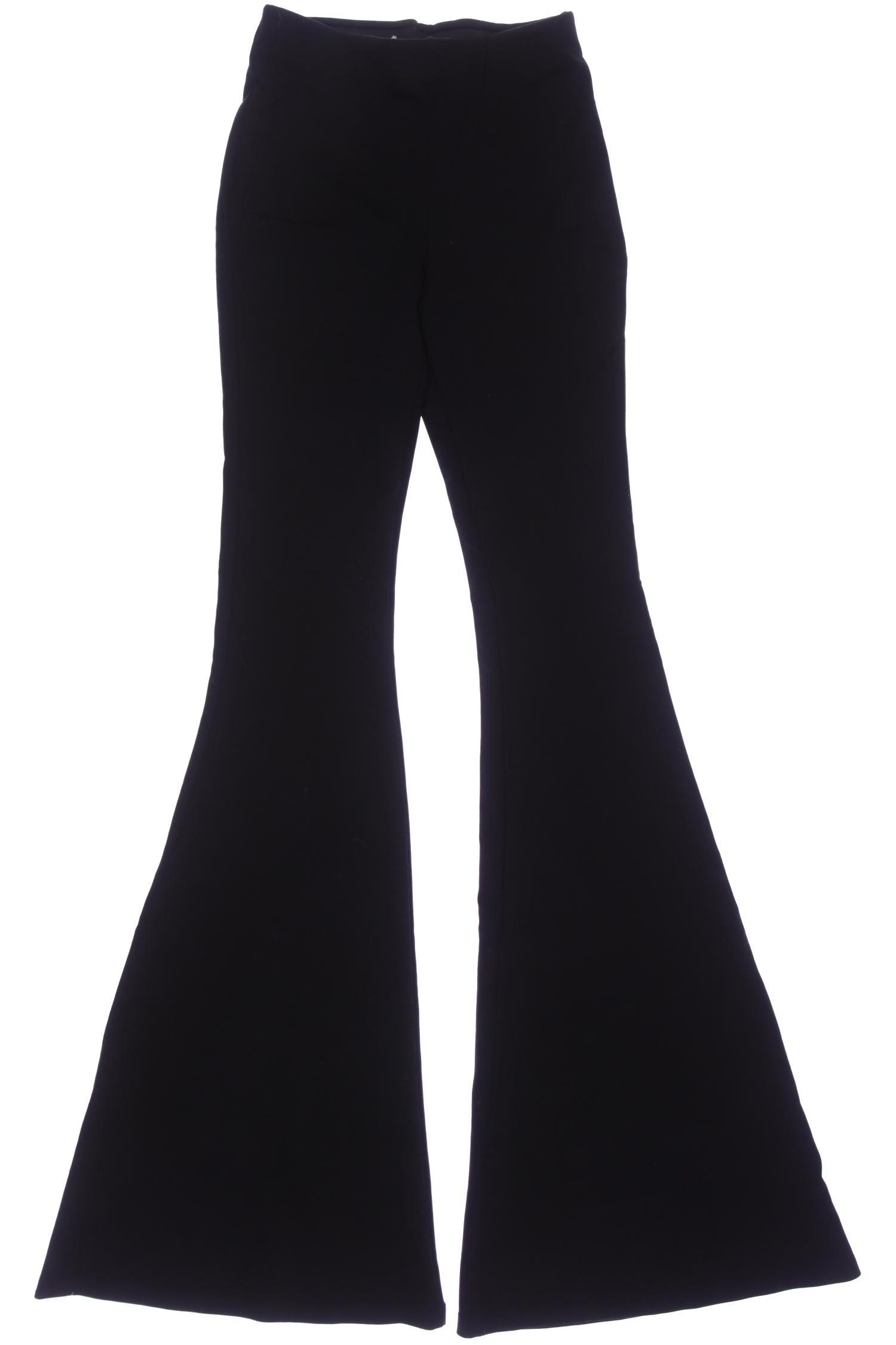 

Pull & Bear Damen Stoffhose, schwarz, Gr. 0