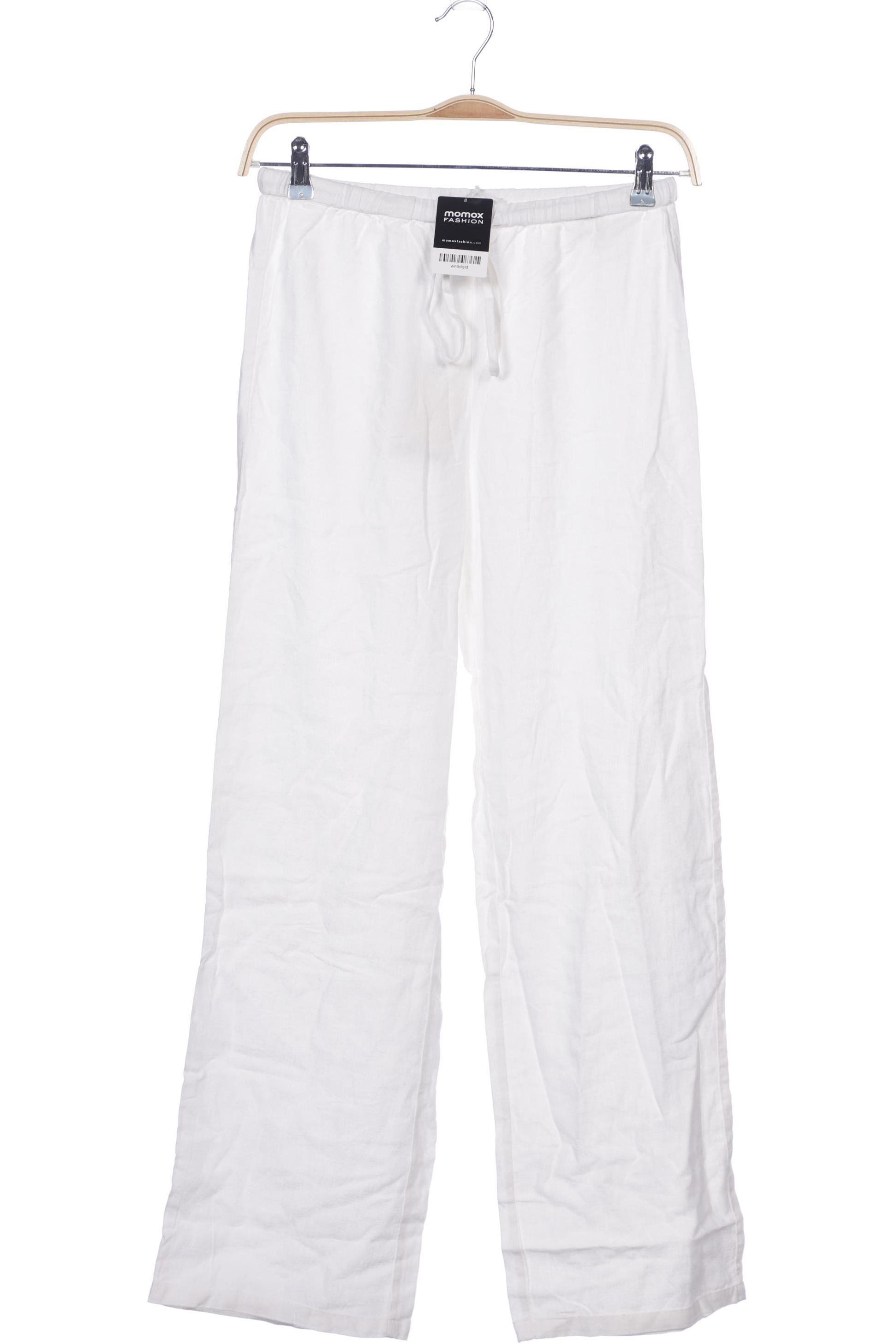 

Pull & Bear Damen Stoffhose, weiß, Gr. 0