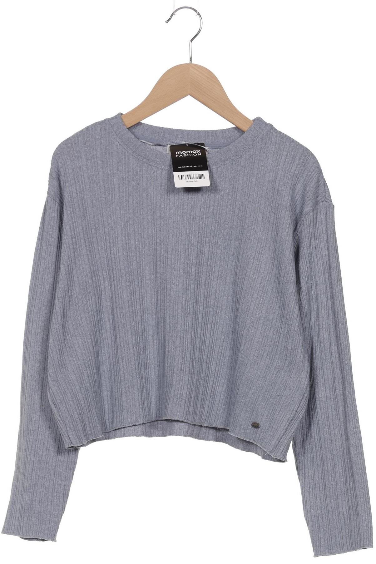 

Pull & Bear Damen Langarmshirt, hellblau, Gr. 36