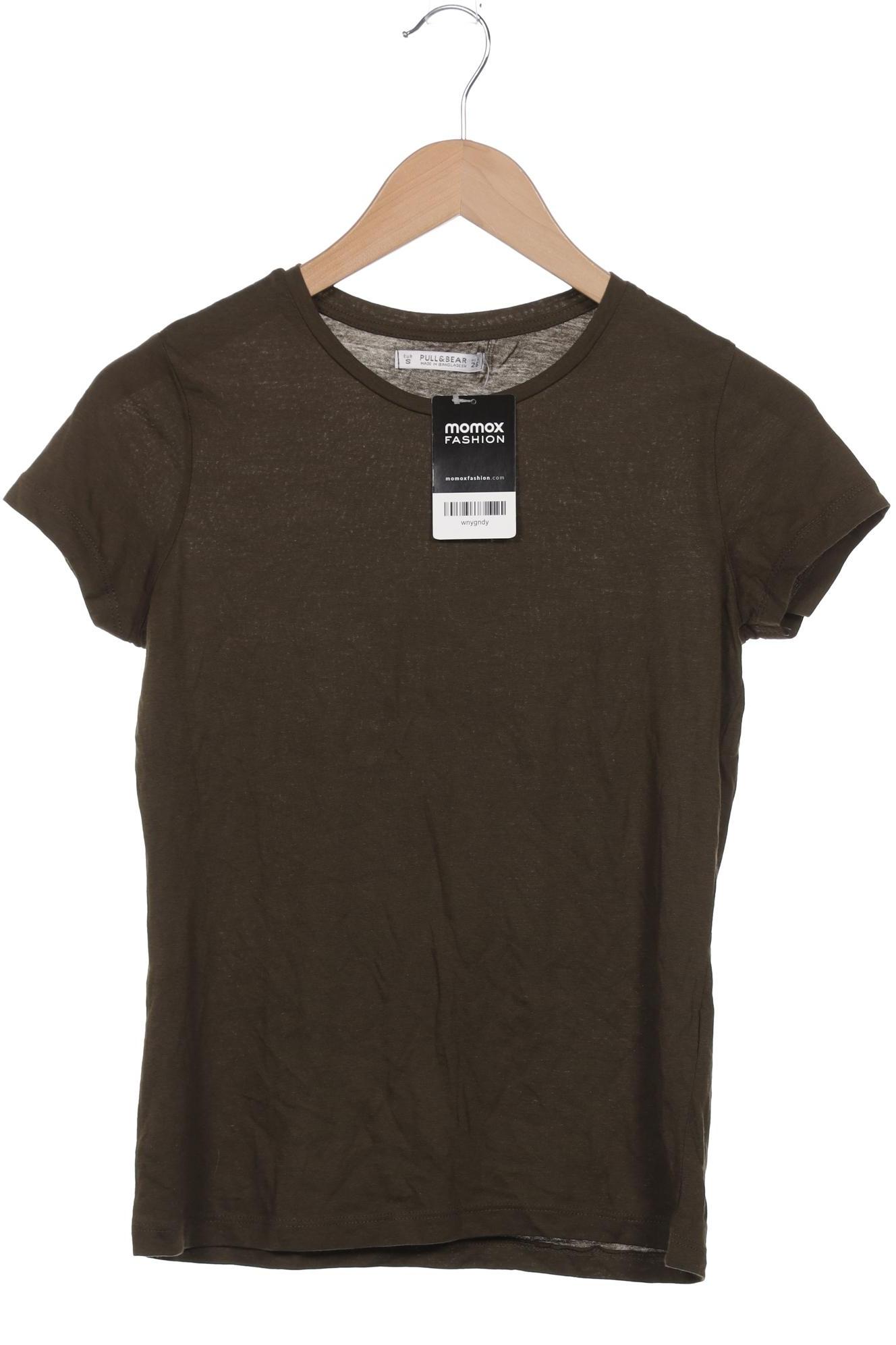 

Pull & Bear Damen T-Shirt, grün, Gr. 36