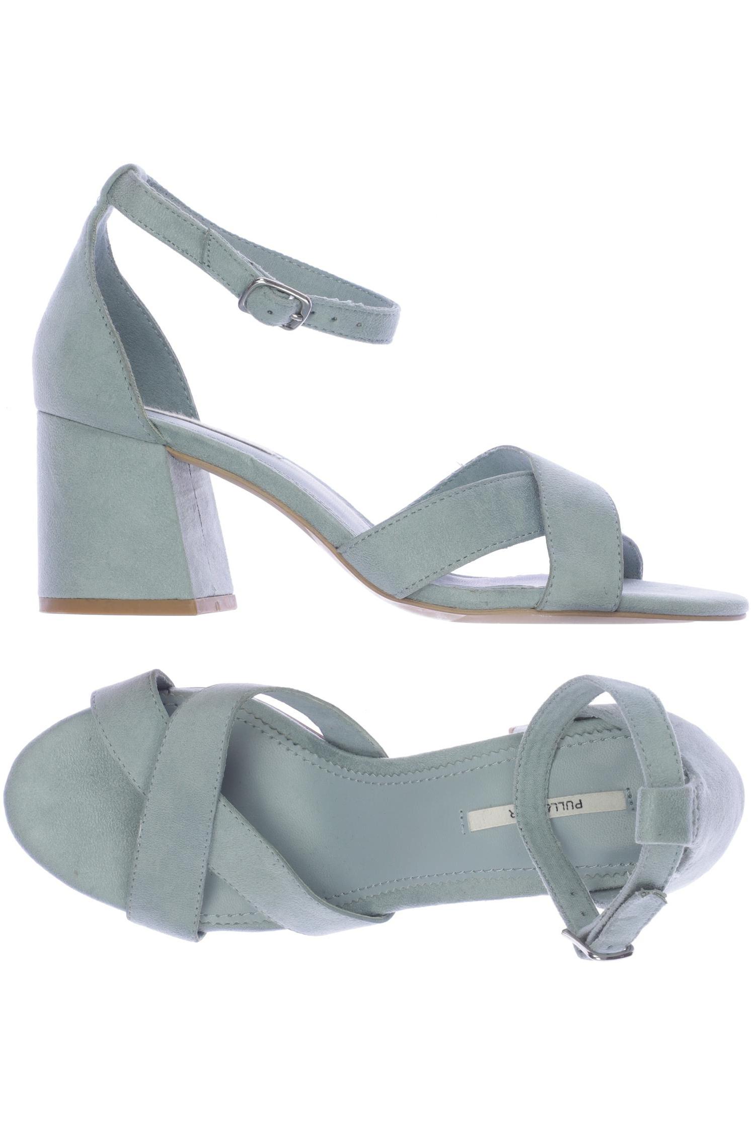 Thumbnail - Pull &amp; Bear Damen Sandale, türkis, Gr. 37