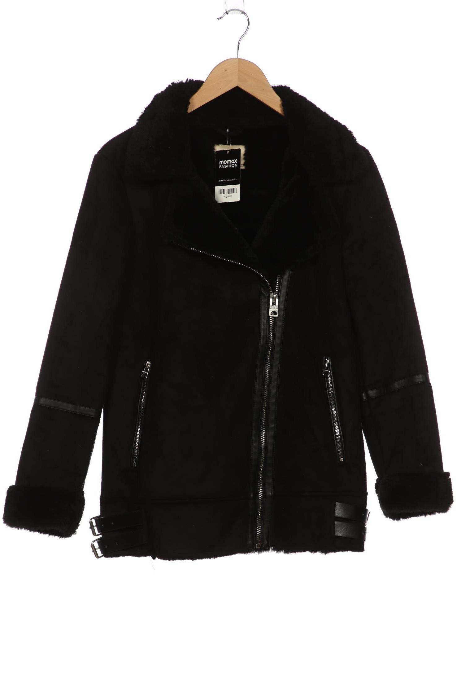 

Pull & Bear Damen Jacke, schwarz, Gr. 42