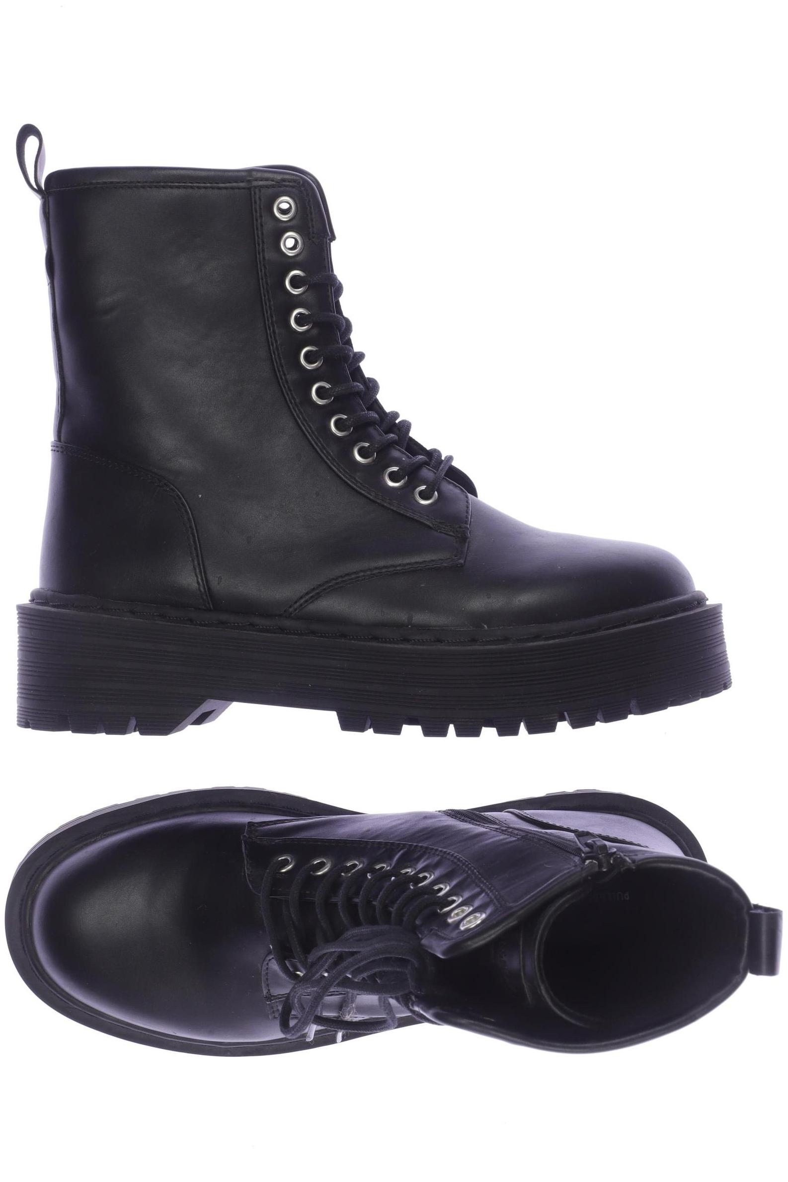

Pull & Bear Damen Stiefelette, schwarz, Gr. 38