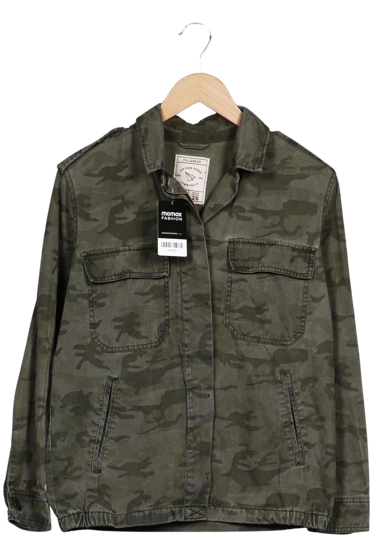 

Pull & Bear Damen Jacke, grün, Gr. 36